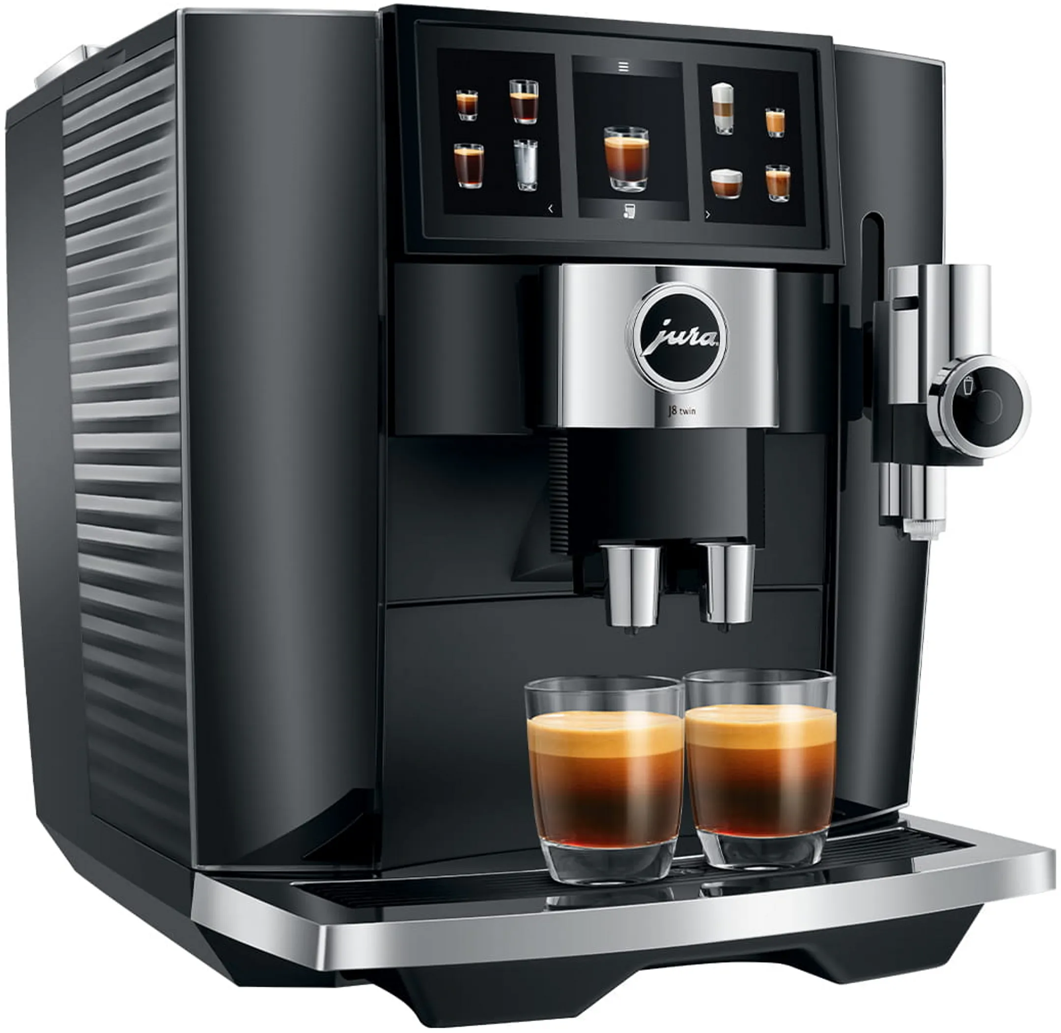 Jura Automatische Espressomaschine J8 Twin Diamond Black EA image