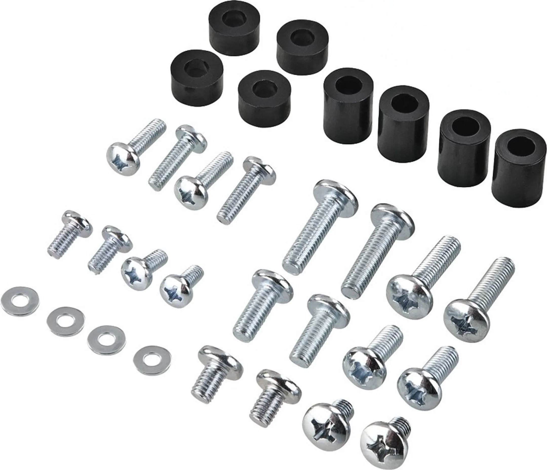 Hama "Trolley" TV Stand with Wheels - 32" to 75" - Black image