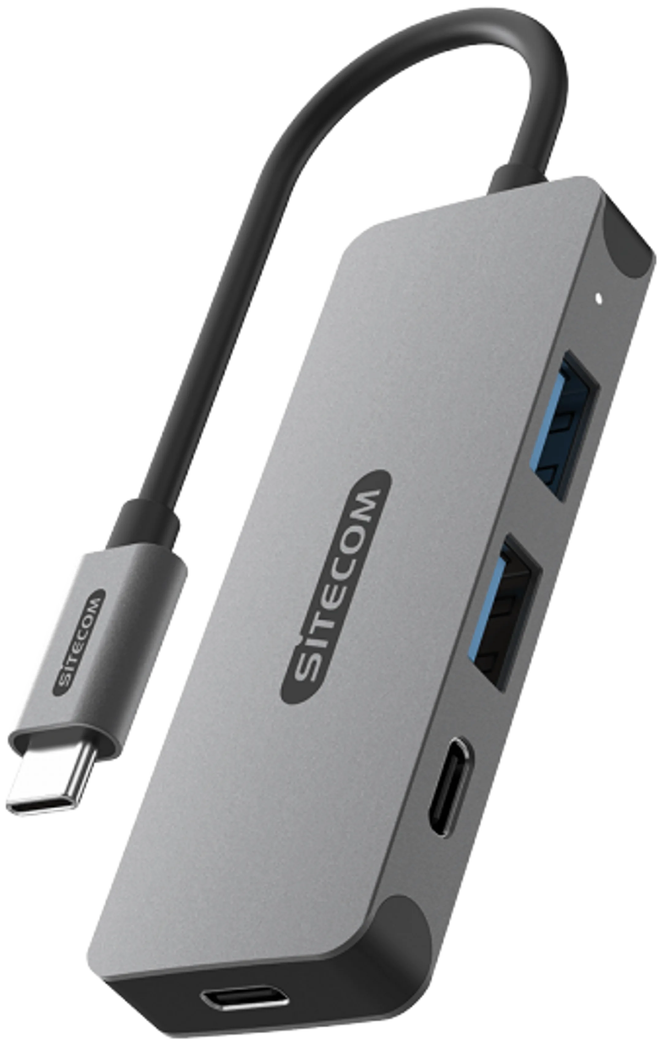 USB-C-Hub - 2 USB-C-Anschlüsse + 2 USB-A-Anschlüsse - CN-5010