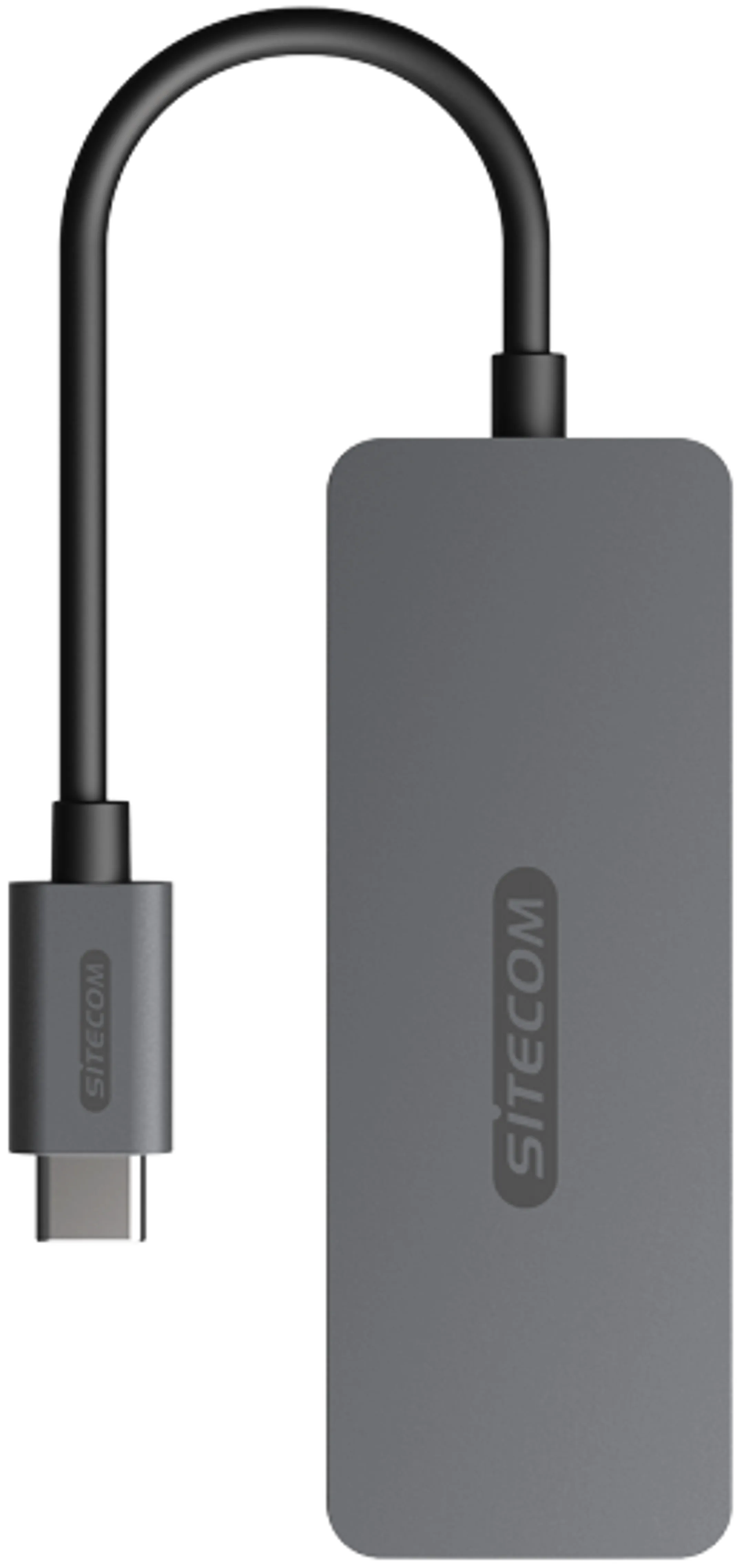 Sitecom USB-C-Hub - 2 USB-C-Anschlüsse + 2 USB-A-Anschlüsse - CN-5010 image