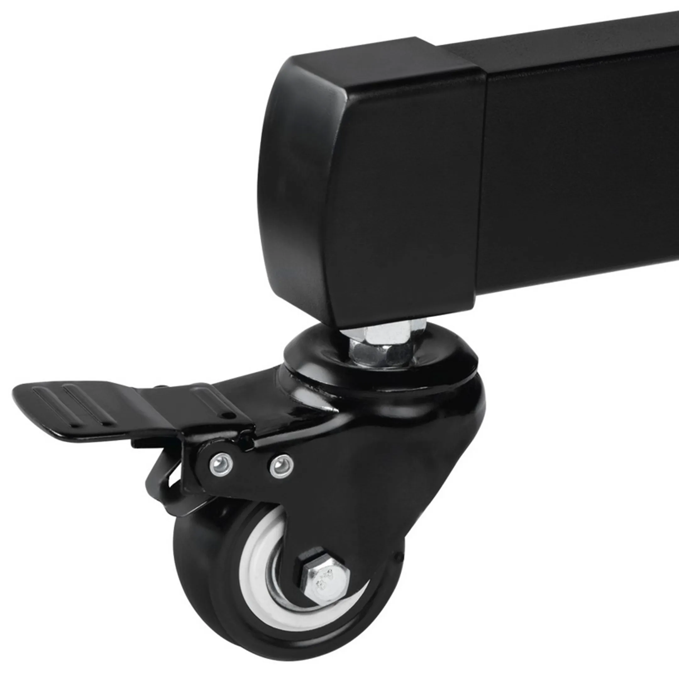 Hama "Trolley" TV Stand with Wheels - 32" to 75" - Black image