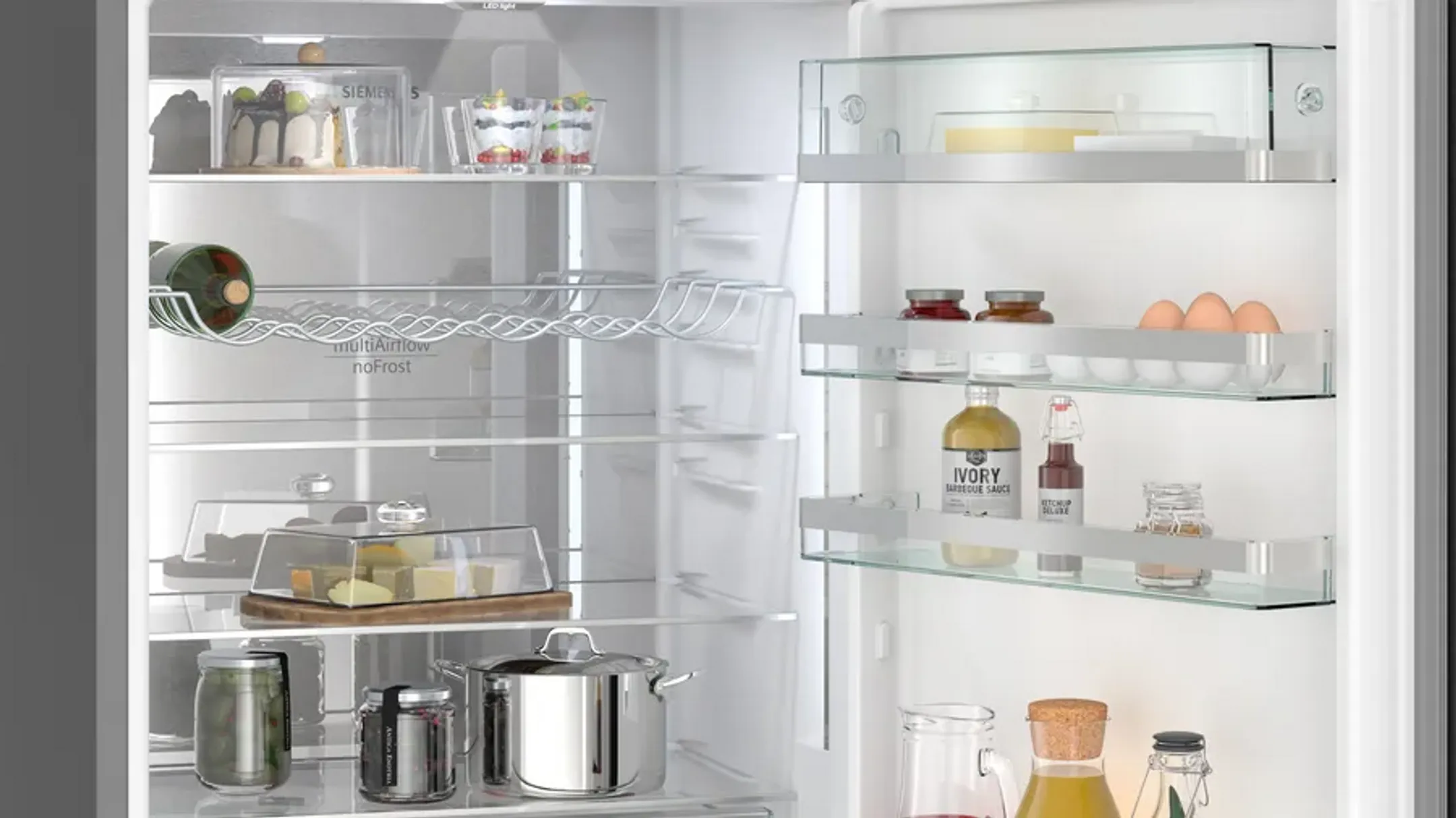 Siemens Combi frigo congélateur iQ500 KG49NAXCF image