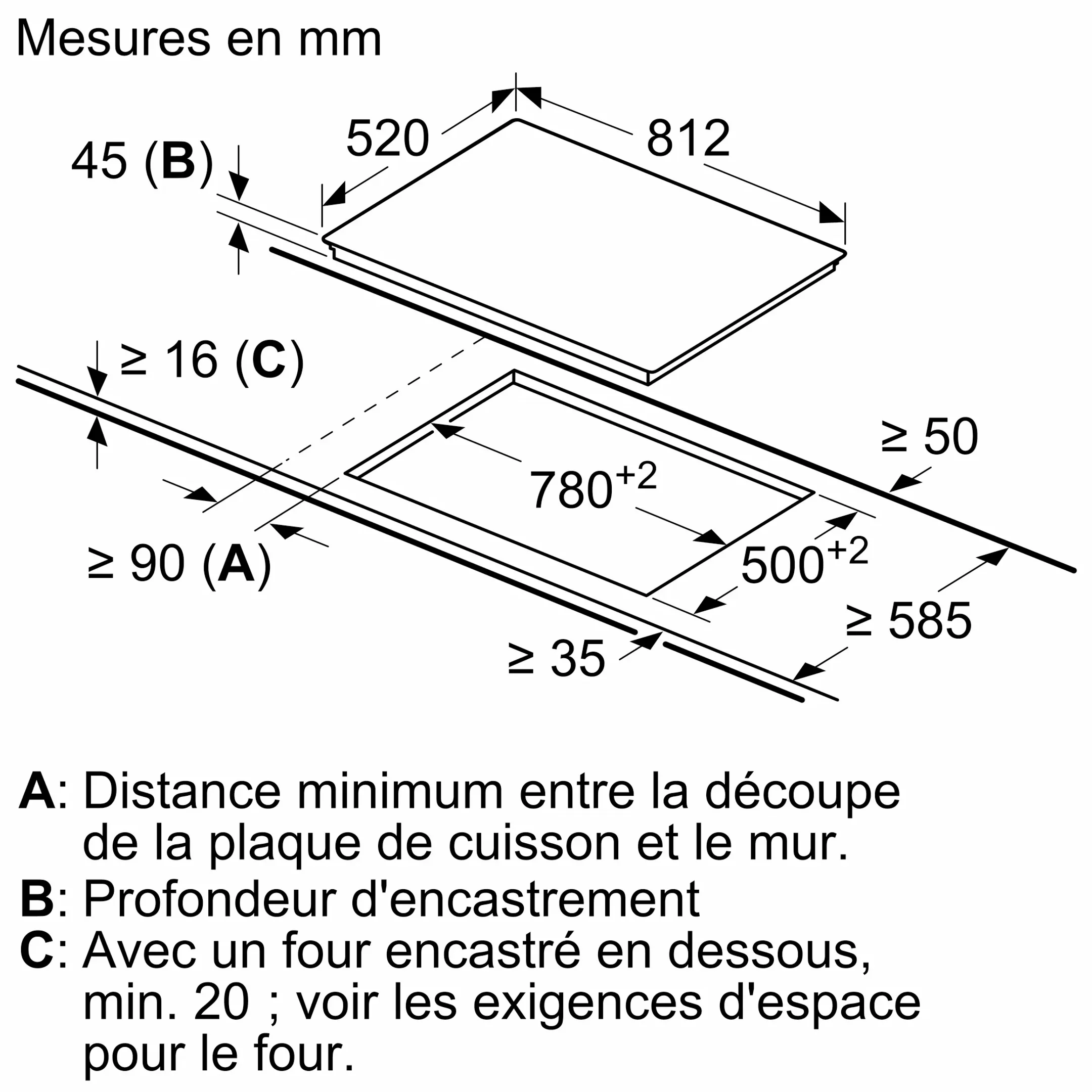 Siemens Plaque vitrocéramique iQ500 ET875LMP1D image