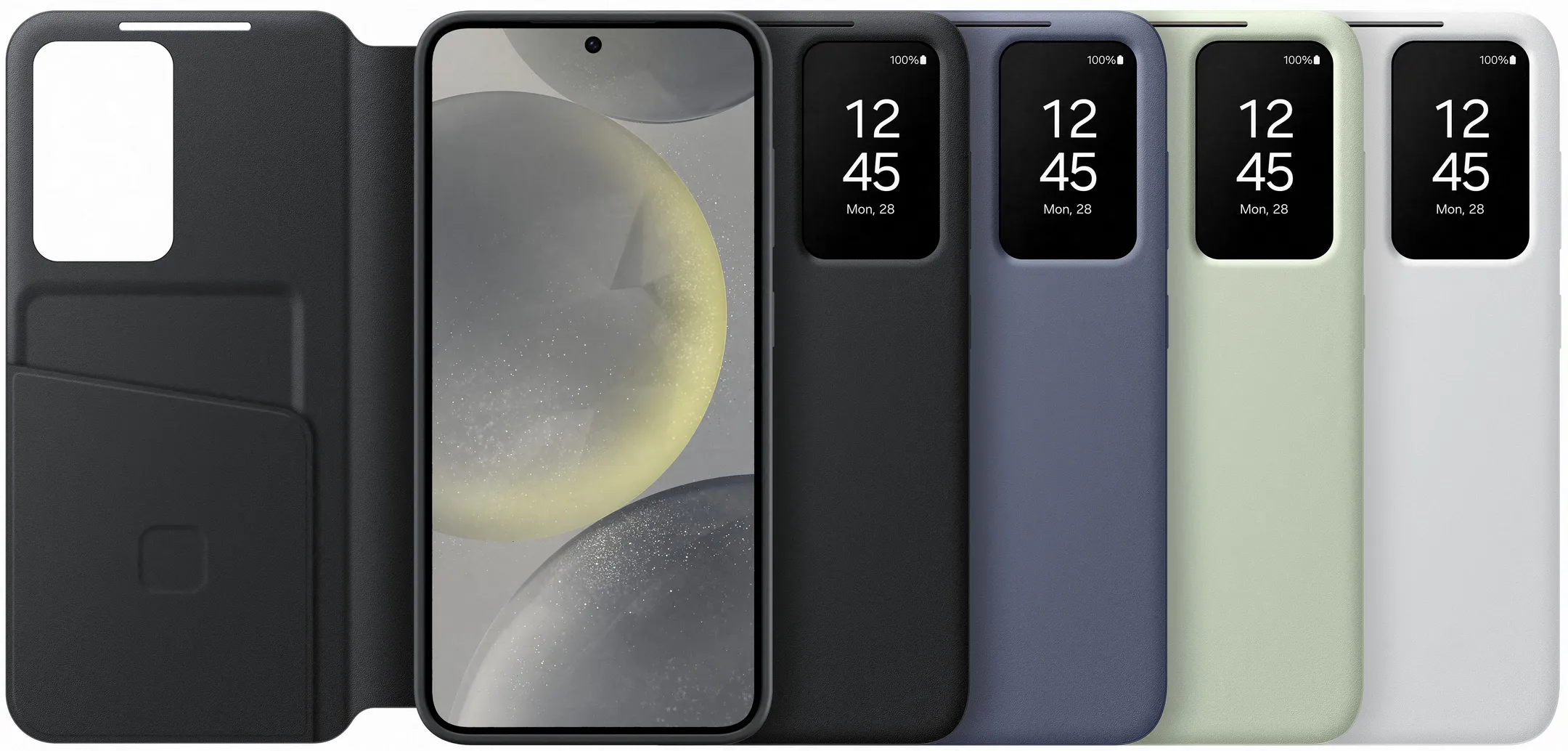 Samsung Étui Smart View Wallet pour Galaxy S24 - Noir image