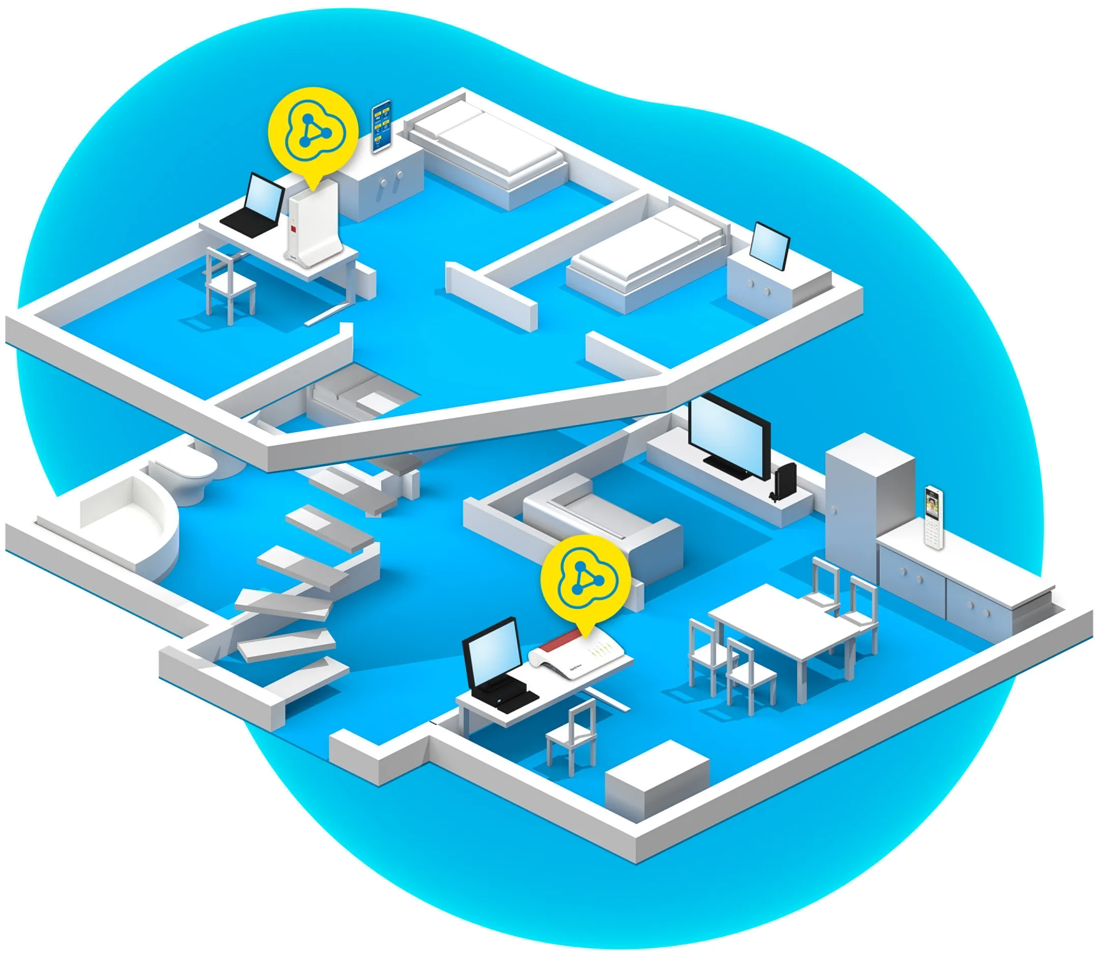 AVM FRITZ Wi-Fi Repeater FRITZ!Repeater 3000 AX image