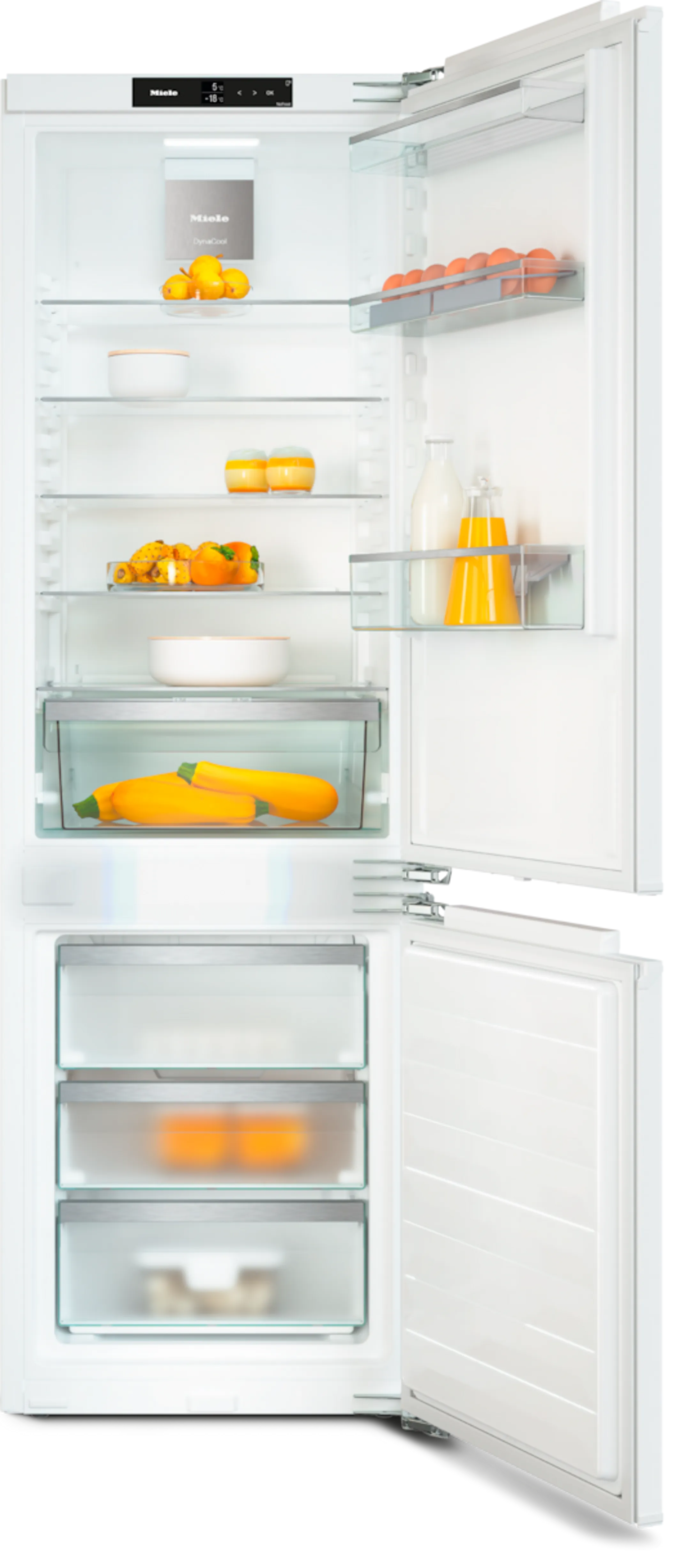 Kombi Kühlschrank Gefrierschrank Einbau KFN 7734 C