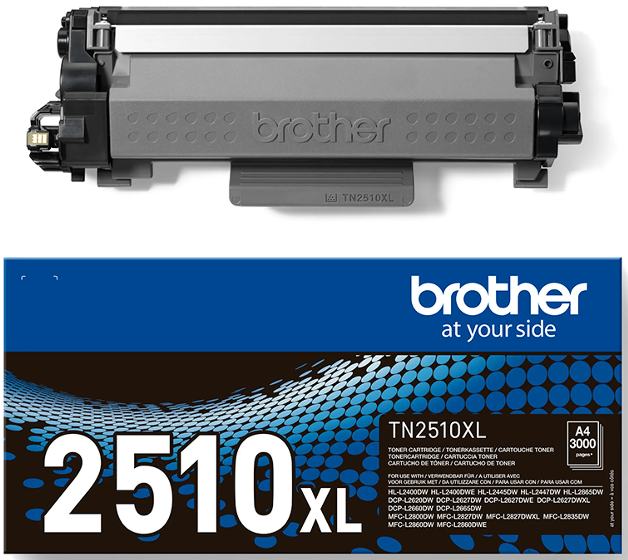 Brother Toner TN2510XL - 3000 pages - Noir image