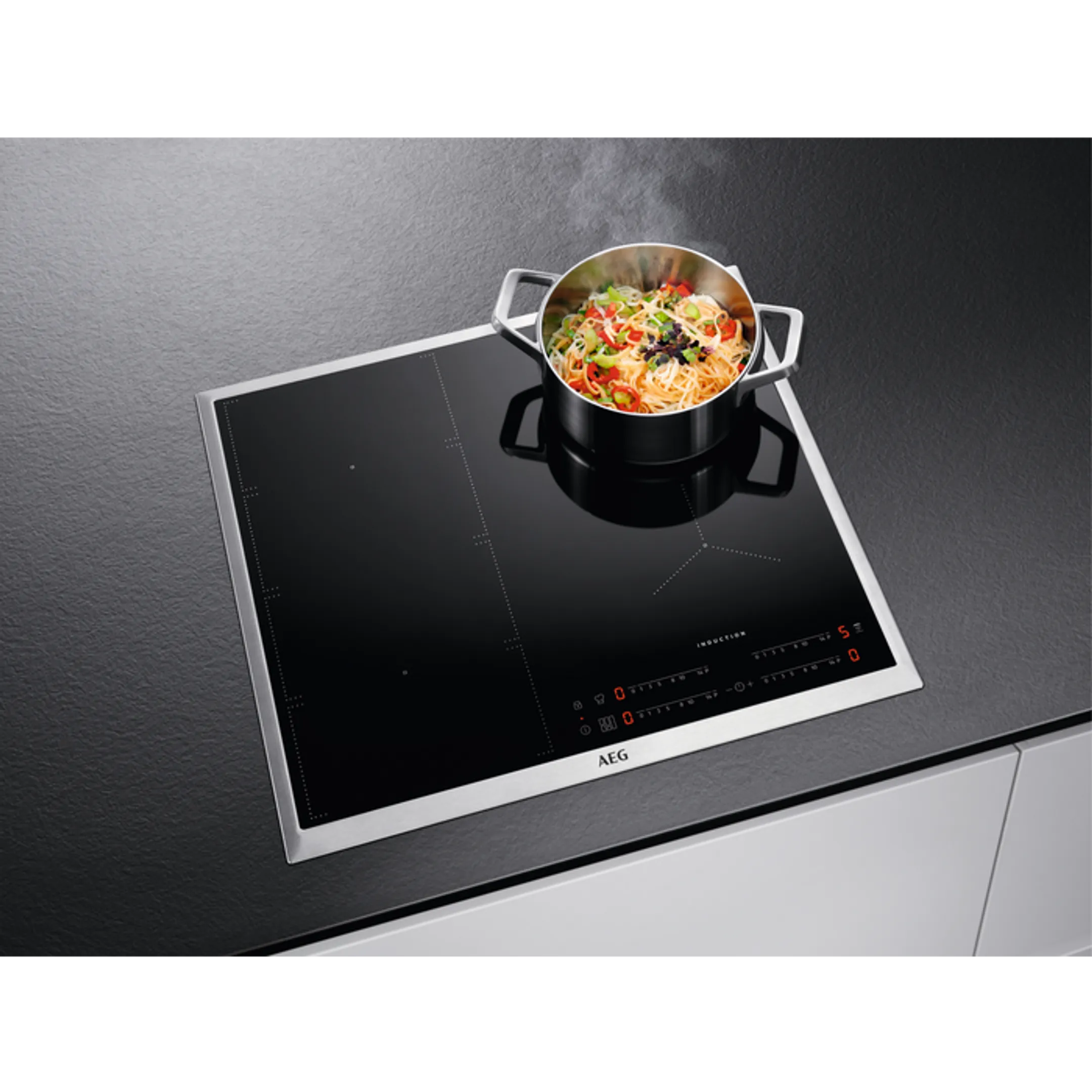 AEG Table induction Serie 6000 FlexiBridge IKE64471XB image