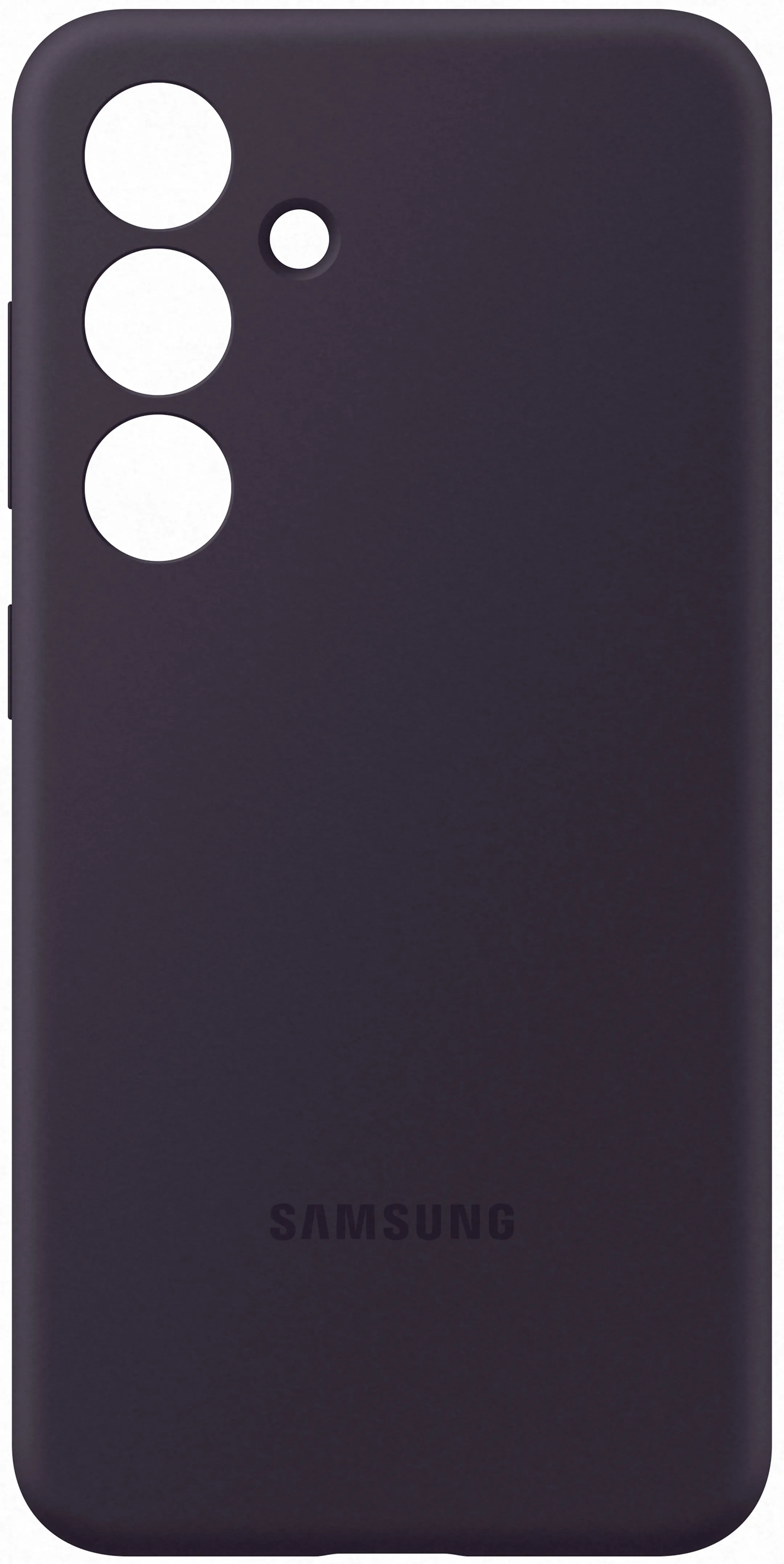 Samsung Coque en silicone pour Galaxy S24 - Violet Foncé image
