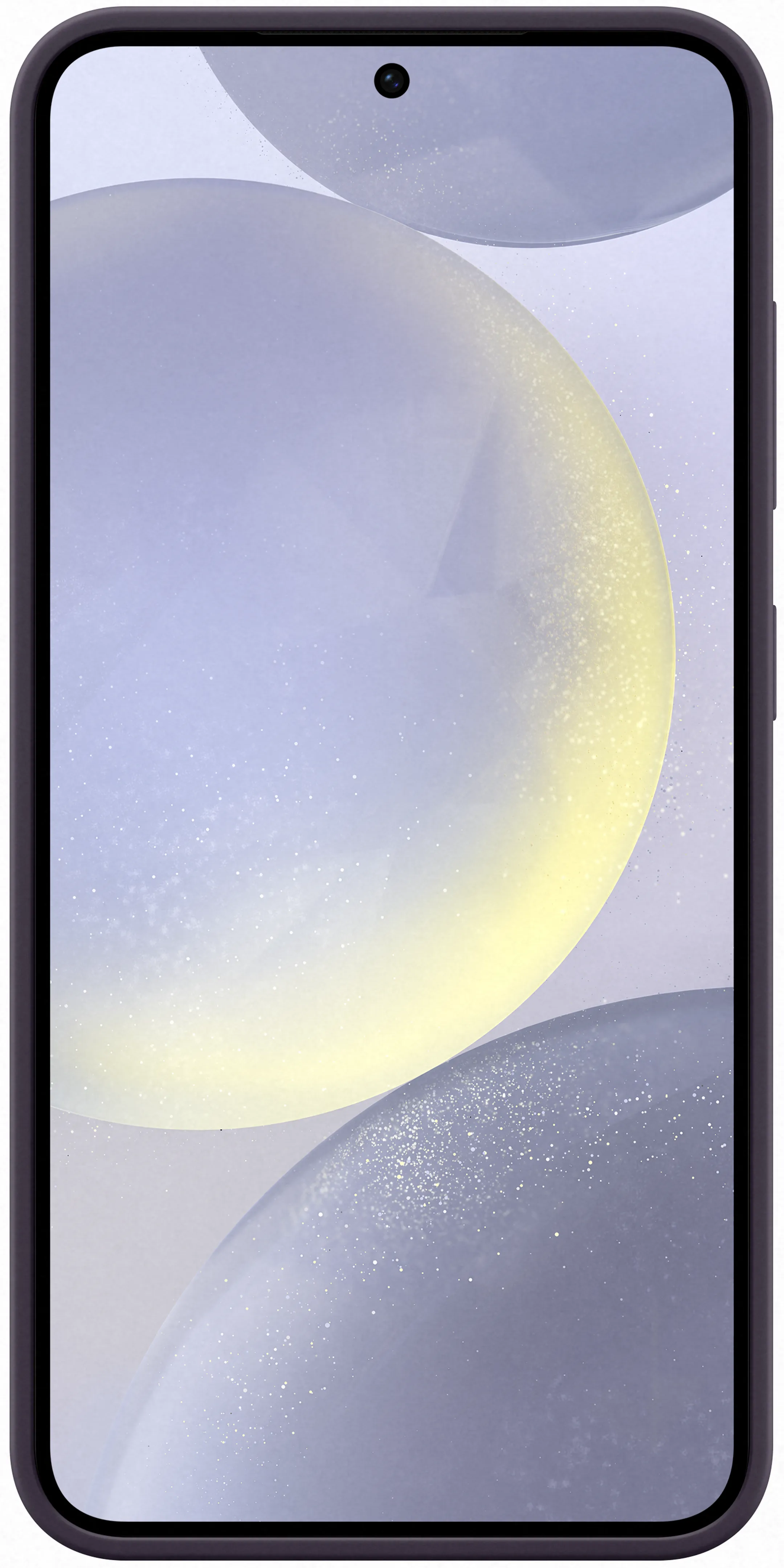 Samsung Coque en silicone pour Galaxy S24 - Violet Foncé image