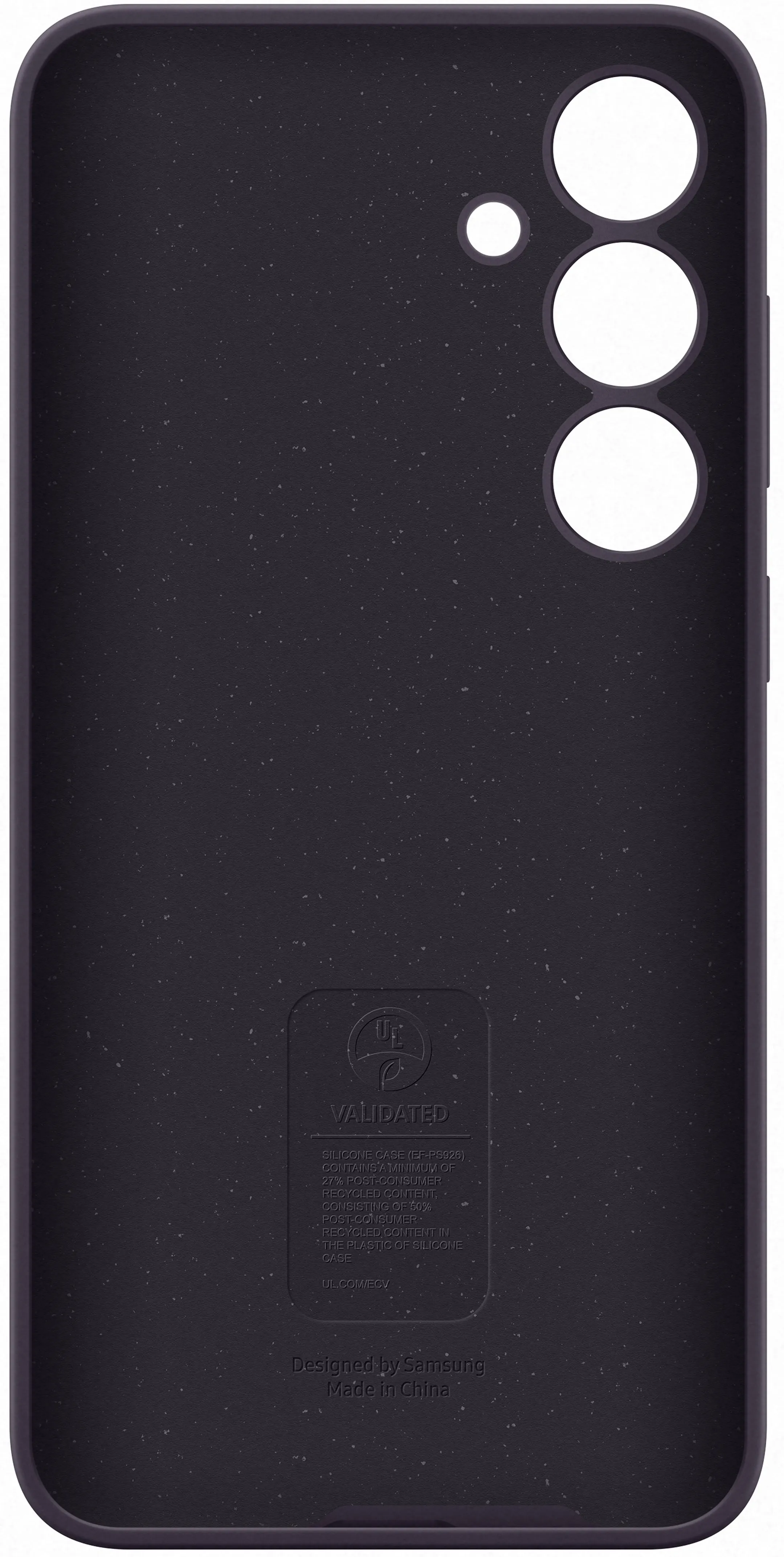 Samsung Coque en silicone pour Galaxy S24+ - Violet Foncé image