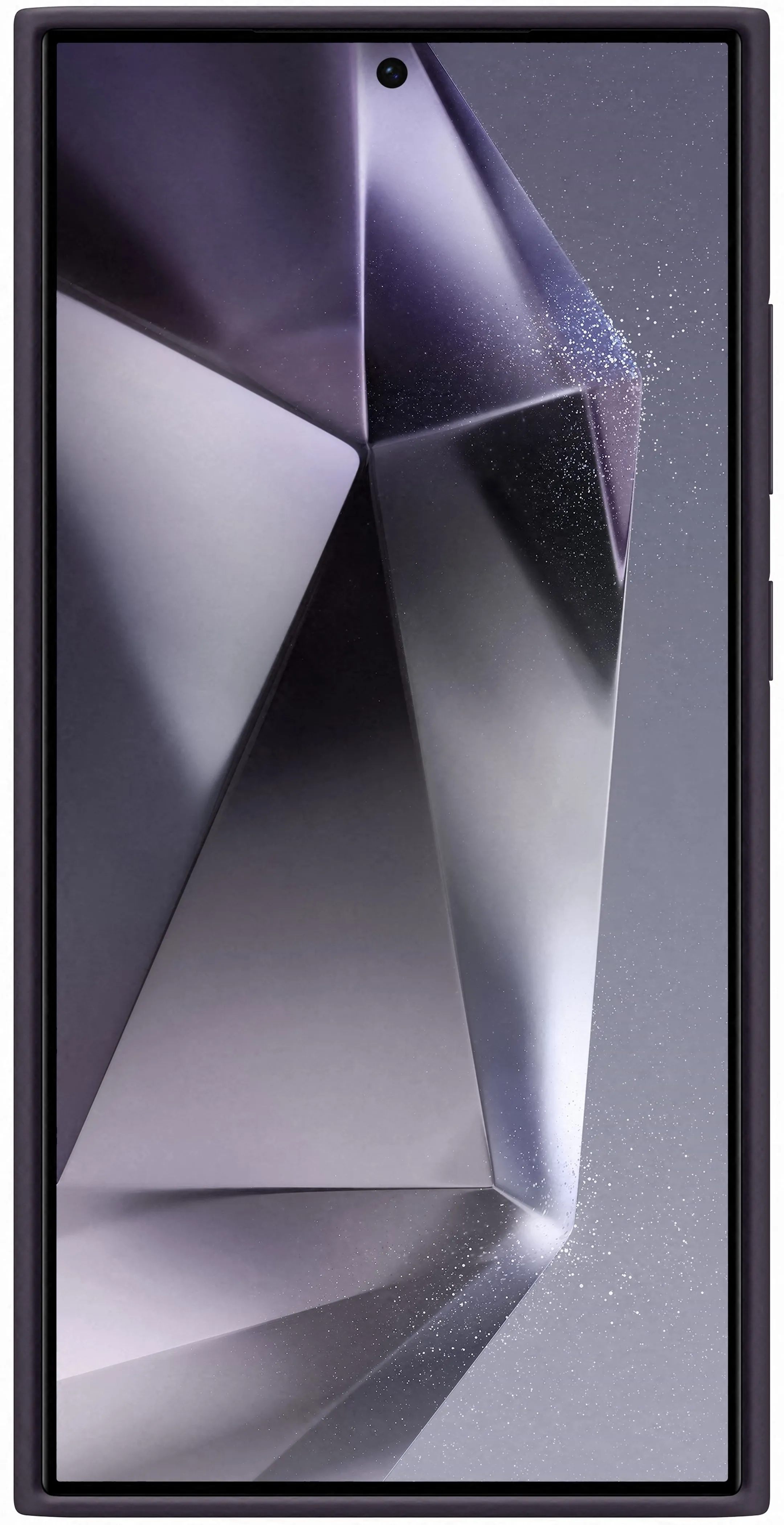 Samsung Coque en silicone pour Galaxy S24 Ultra -Violet Foncé image
