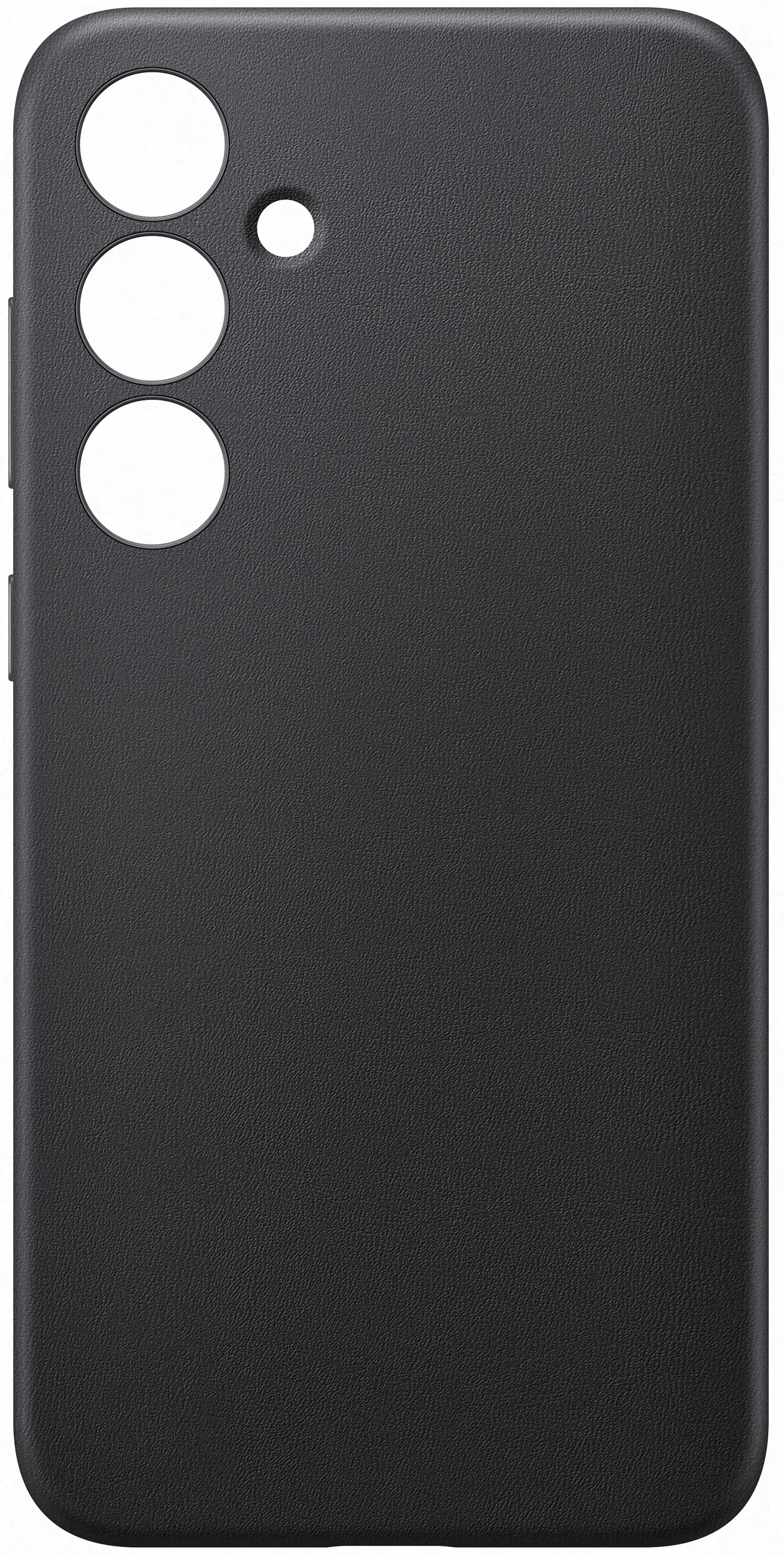 Samsung Coque en cuir Vegan pour Galaxy S24+ - Noir image