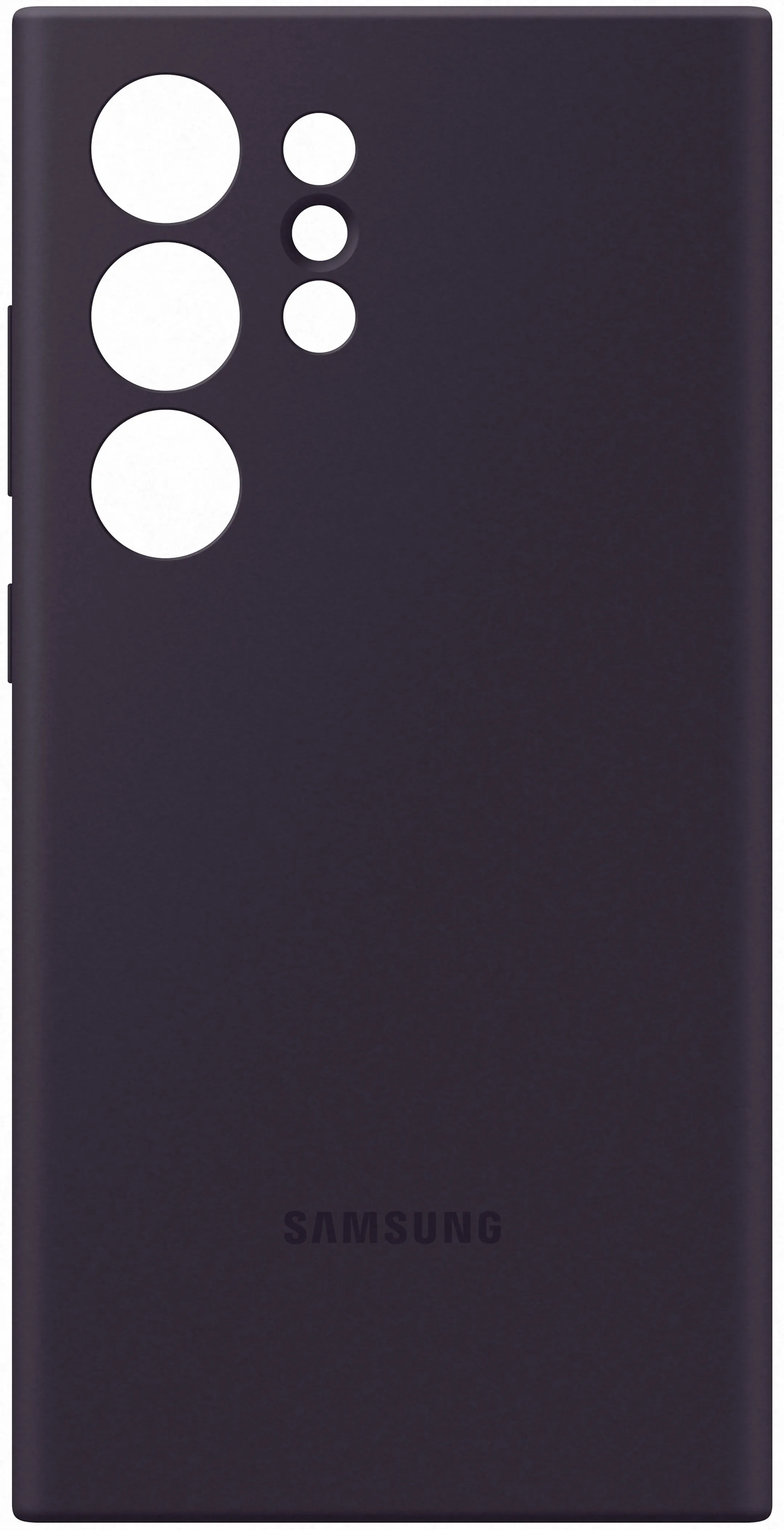 Samsung Coque en silicone pour Galaxy S24 Ultra -Violet Foncé image