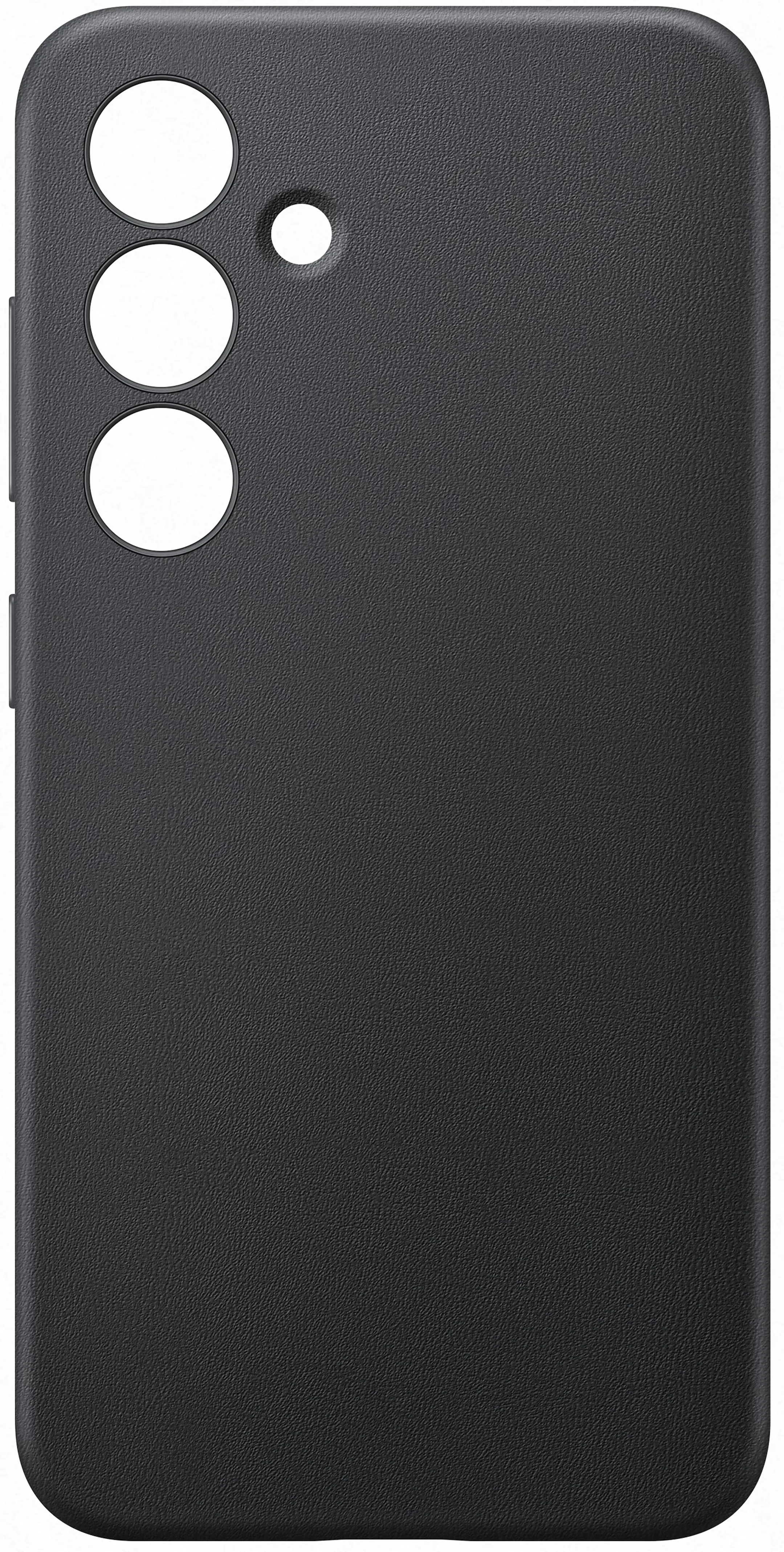 Samsung Coque en cuir Vegan pour Galaxy S24 - Noir image