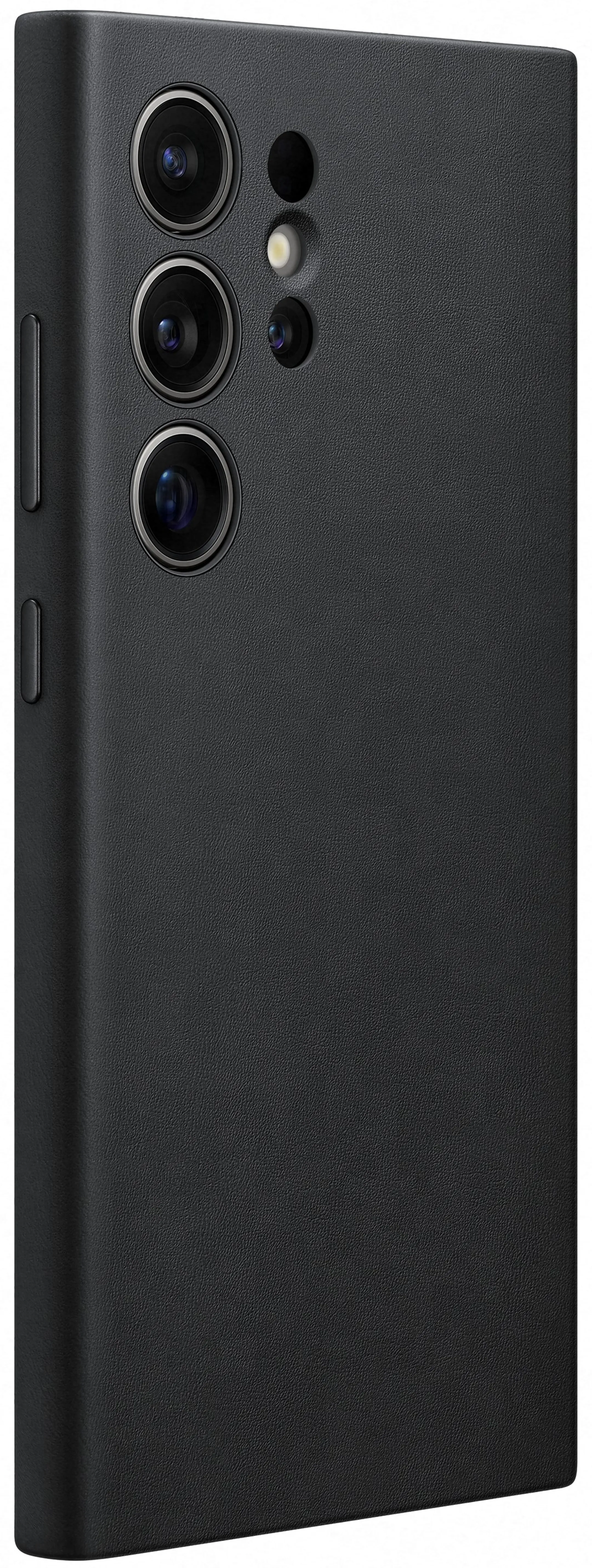 Samsung Coque en cuir Vegan pour Galaxy S24 Ultra - Noir image