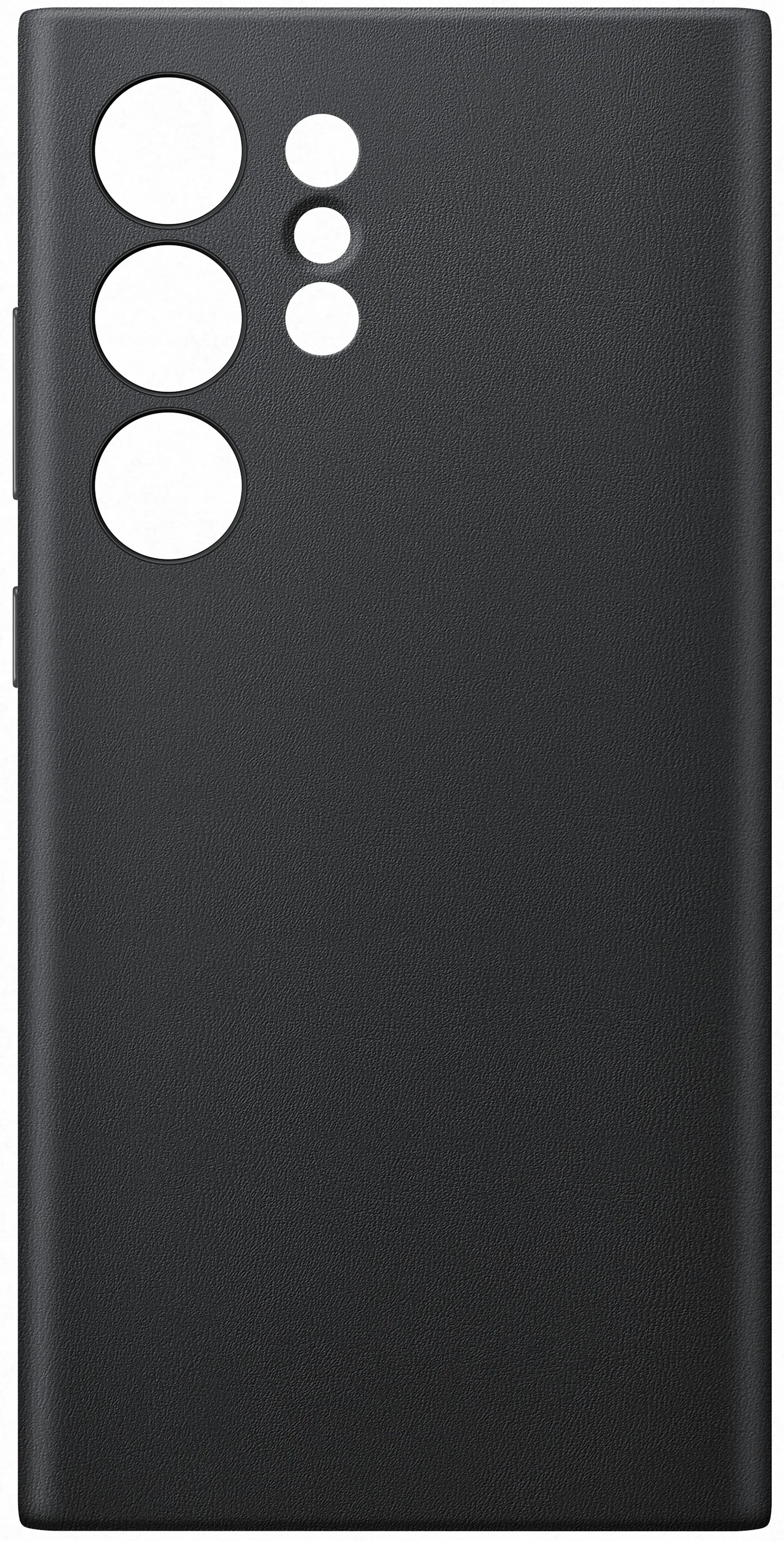 Samsung Coque en cuir Vegan pour Galaxy S24 Ultra - Noir image