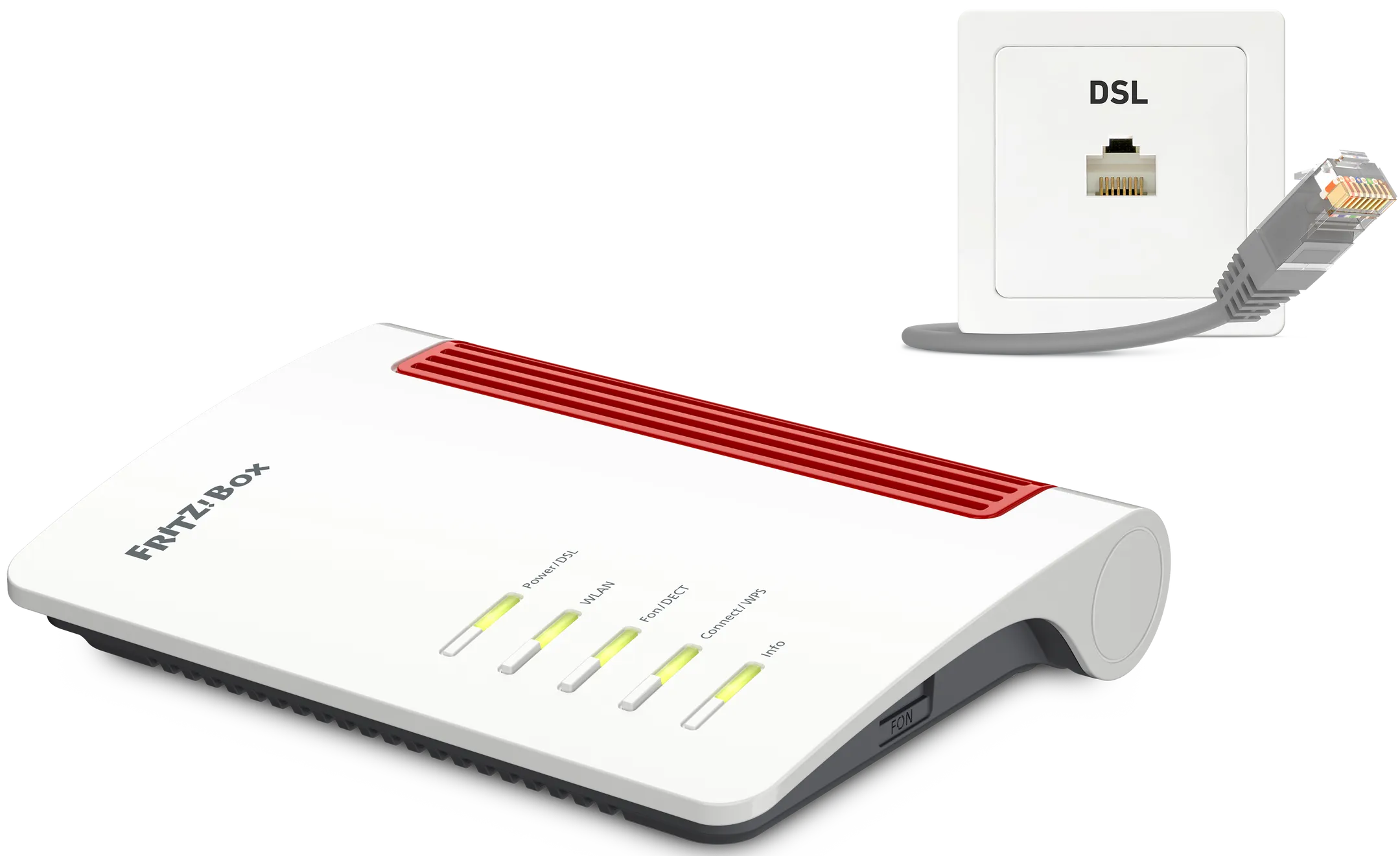 AVM FRITZ ADSL Modem Router FRITZ!Box 7530 AX image