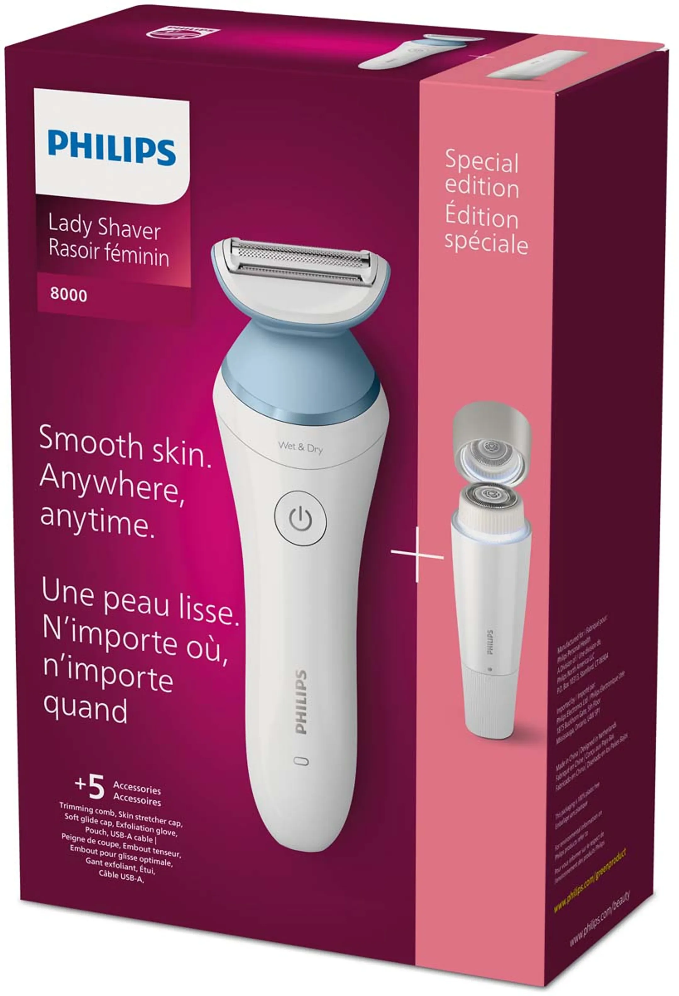 Philips Lady Shaver Serie 8000 - BRL166/91  image