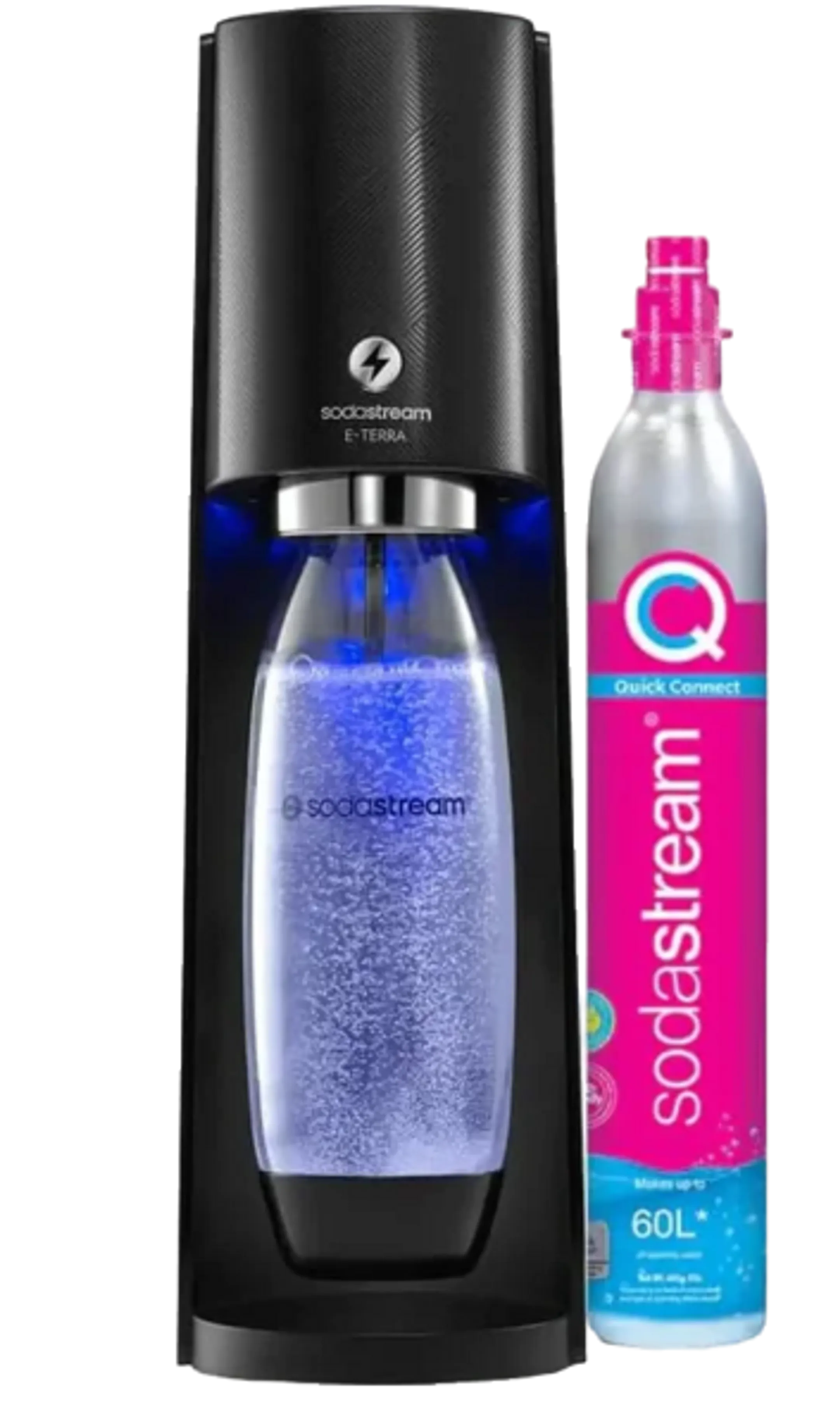 Fizzy Drink Machine E-Terra - Black