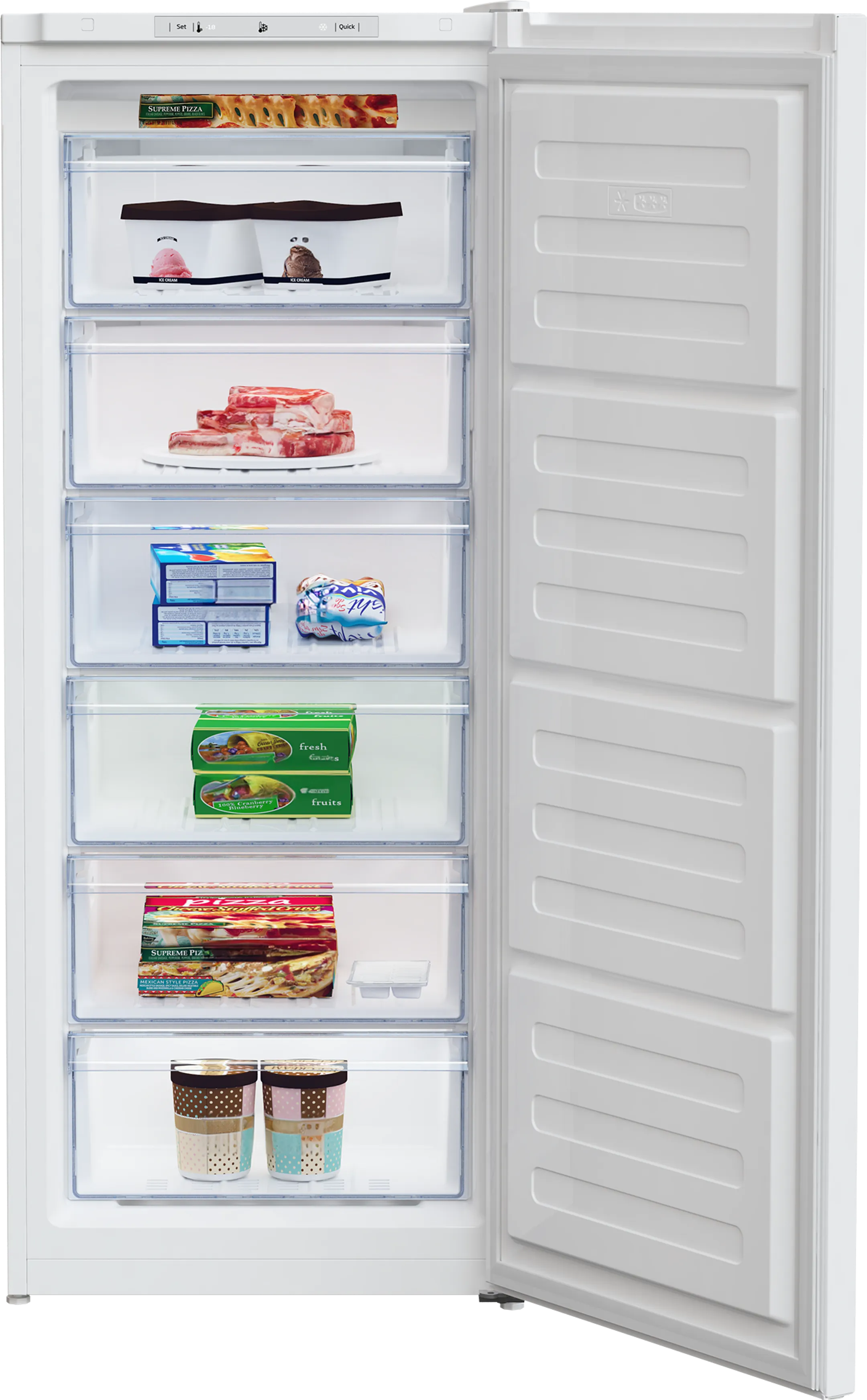 Beko Gefrierschrank b300 RFSA210K40WN image