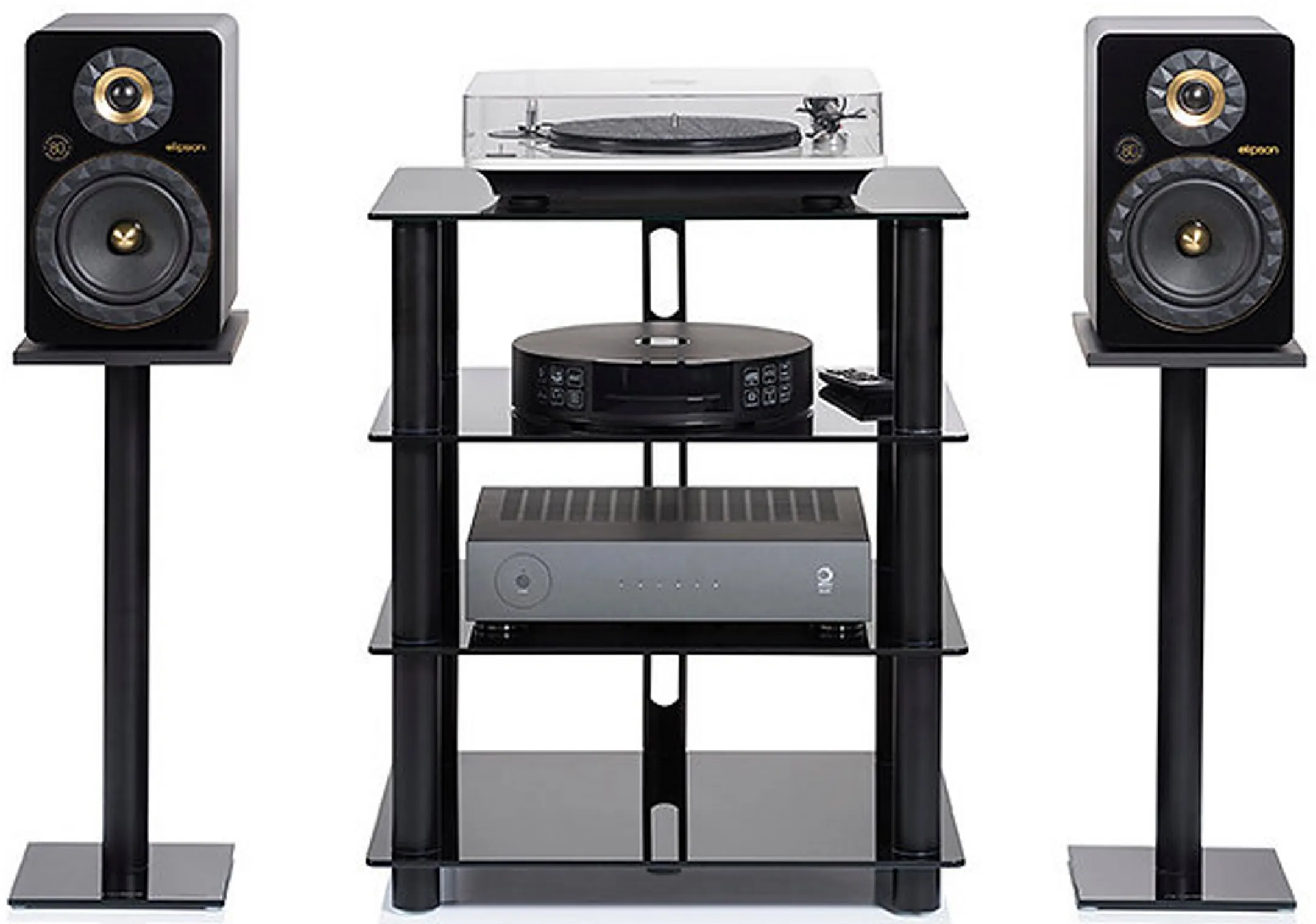 Norstone Stand for EPUR speaker - Black (Pair) image