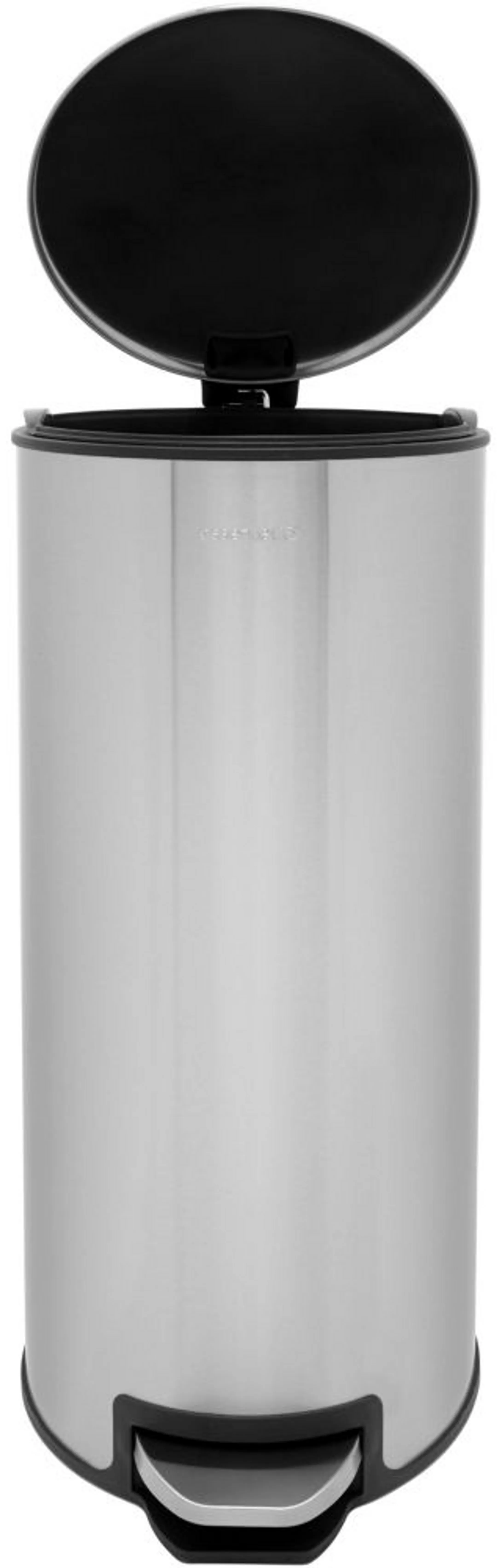 ESSENTIEL-B Poubelle ronde à pédale - 30 litres - Inox image