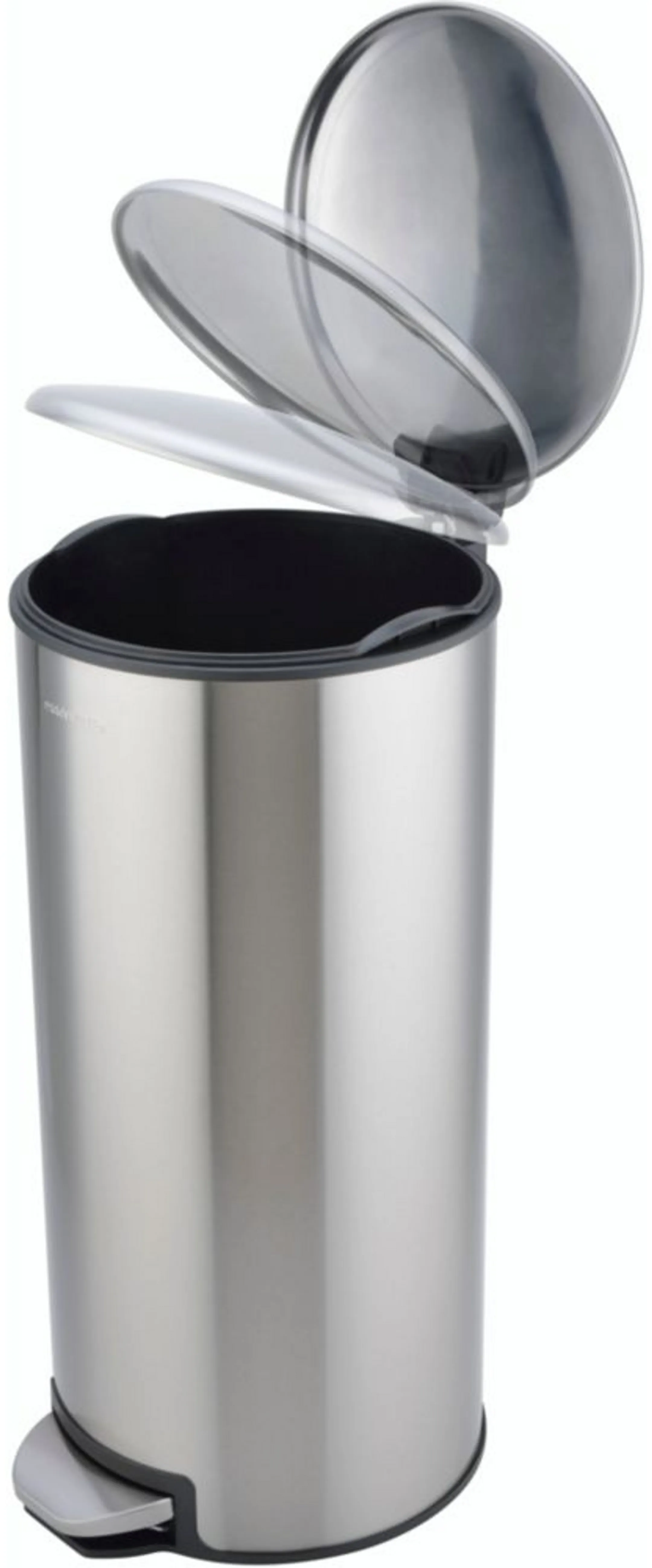 ESSENTIEL-B Poubelle ronde à pédale - 30 litres - Inox image