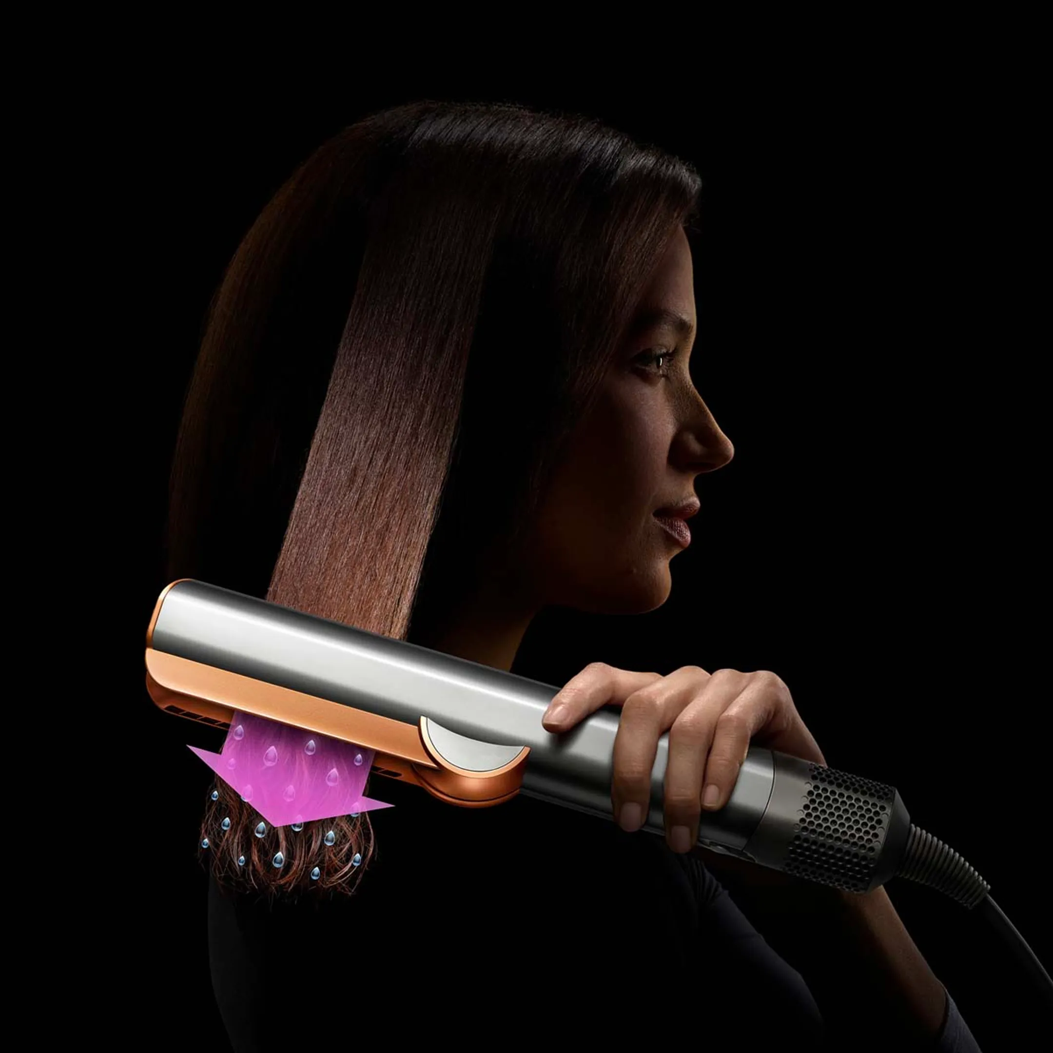 Dyson Lisseur Airstrait - Nickel/Cuivré image