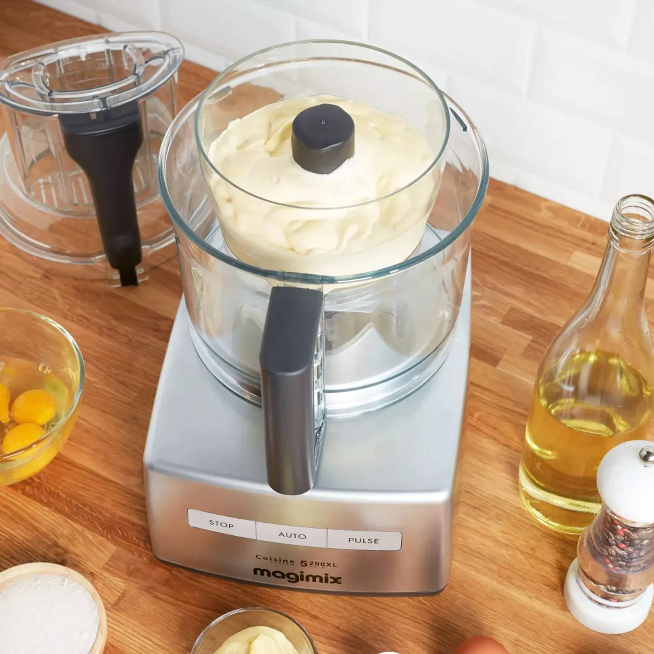 Magimix Robot multifonction CS 5200XL Premium - Chrome Brillant image