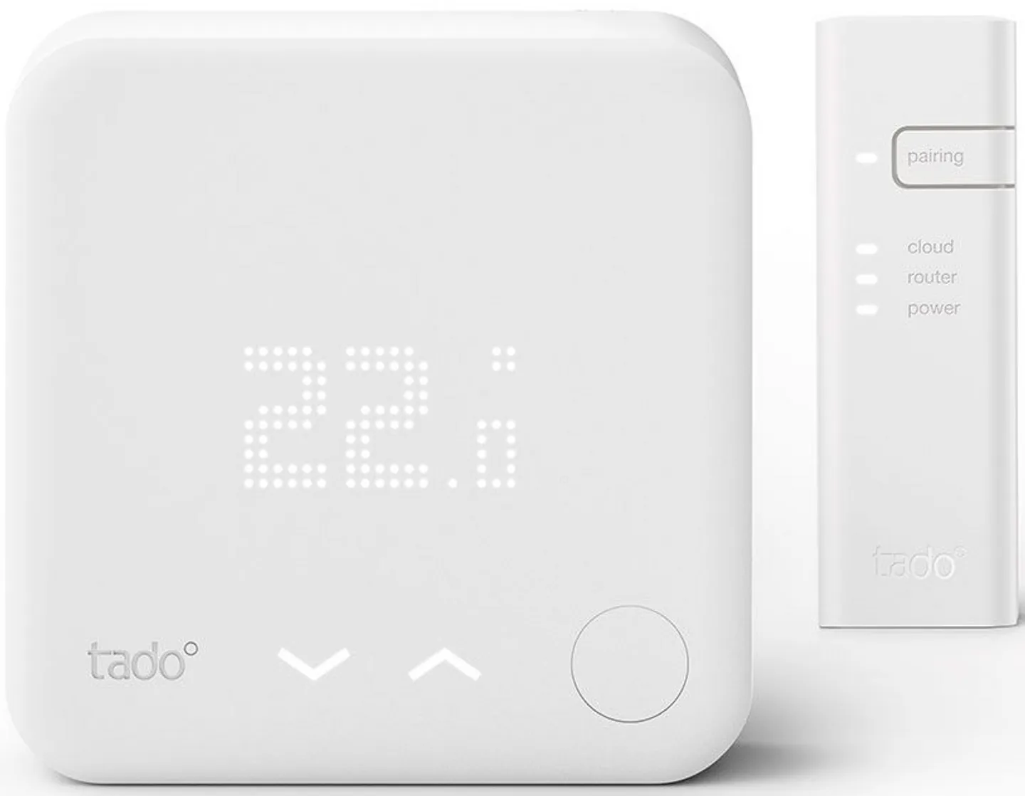 Thermostat connecté intelligent Tado° V3+ Hifi.lu