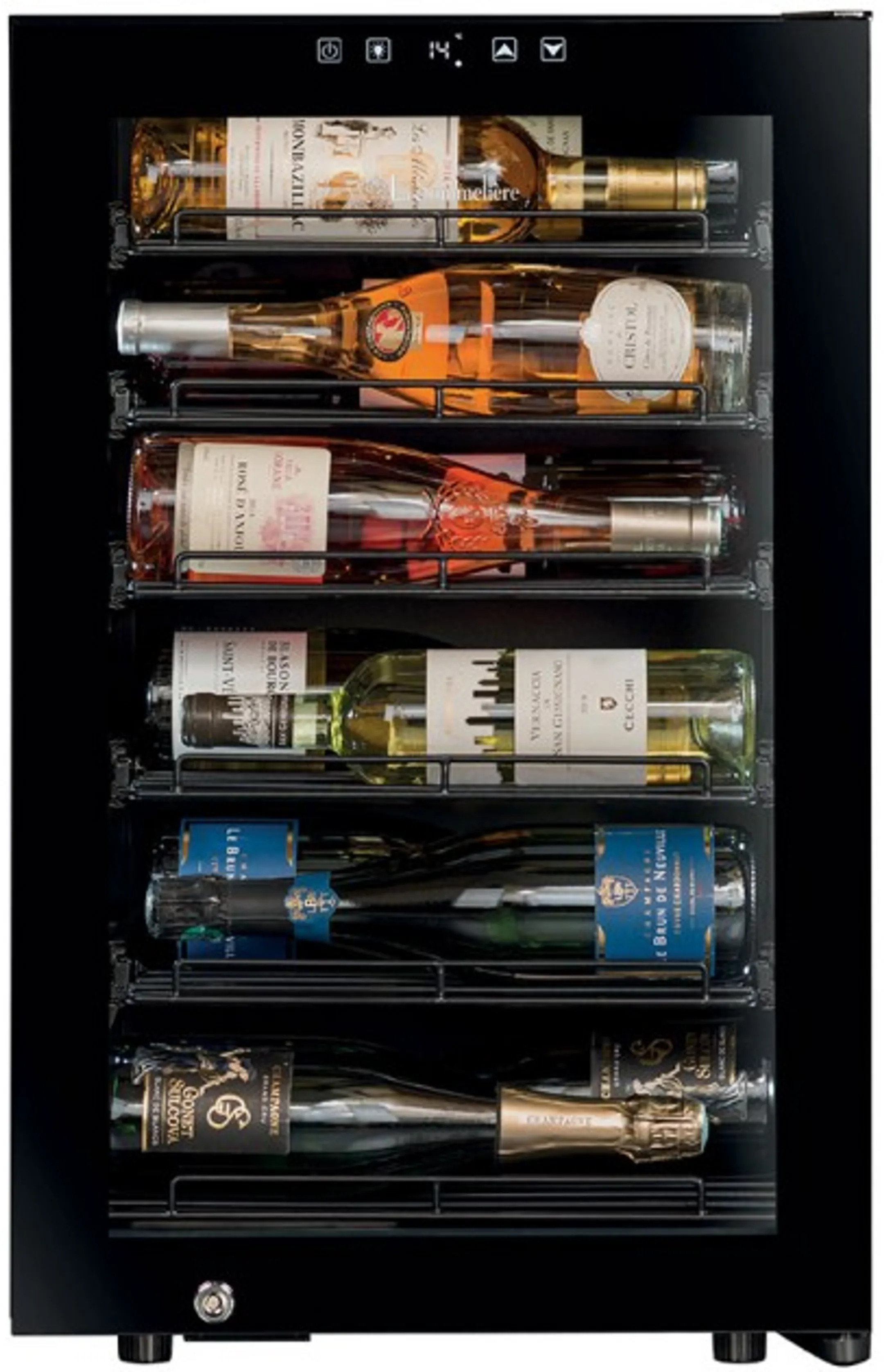 COLLECTION Wine Cellar - 22 bottles - Black