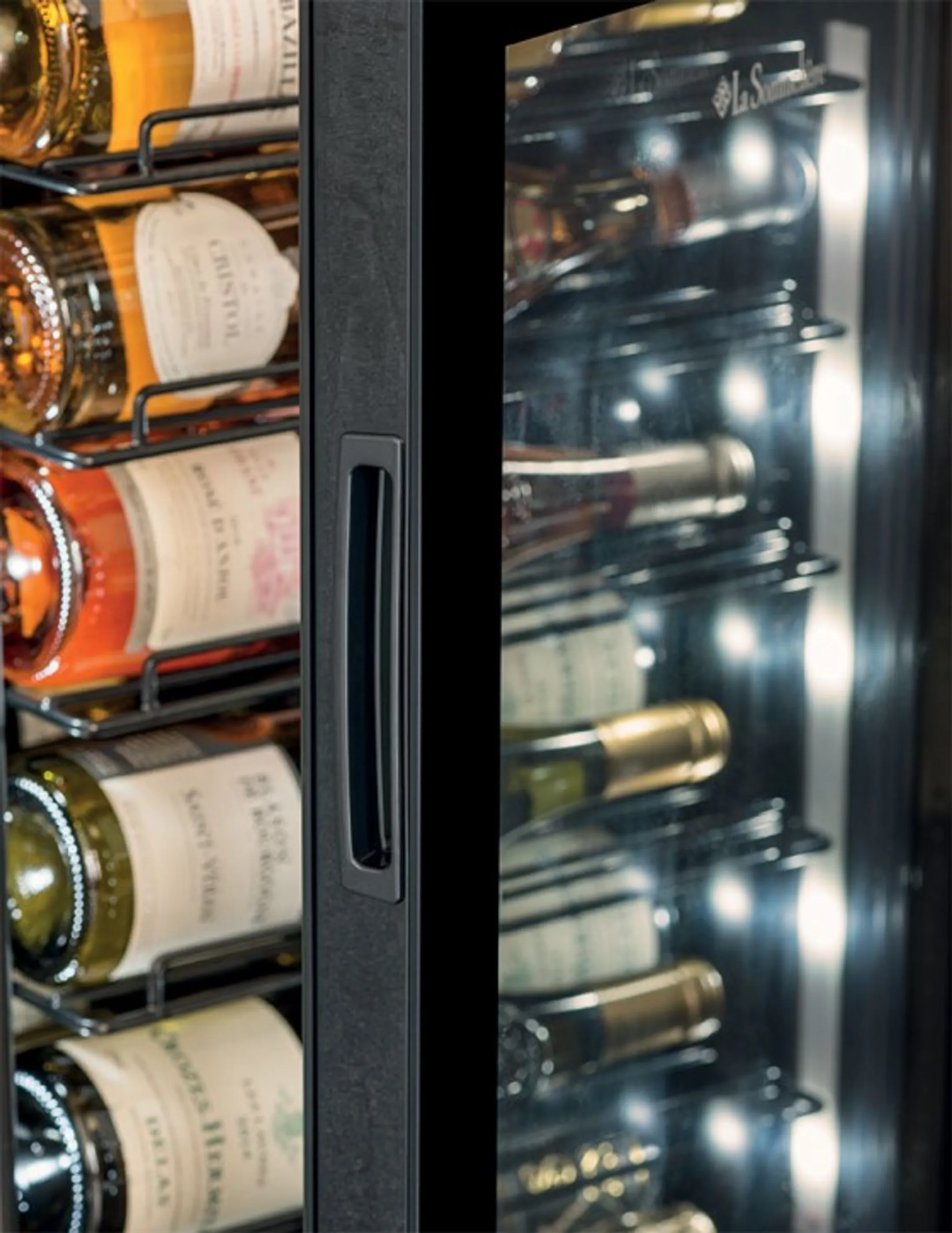 La Sommelière COLLECTION Wine Cellar - 22 bottles - Black image