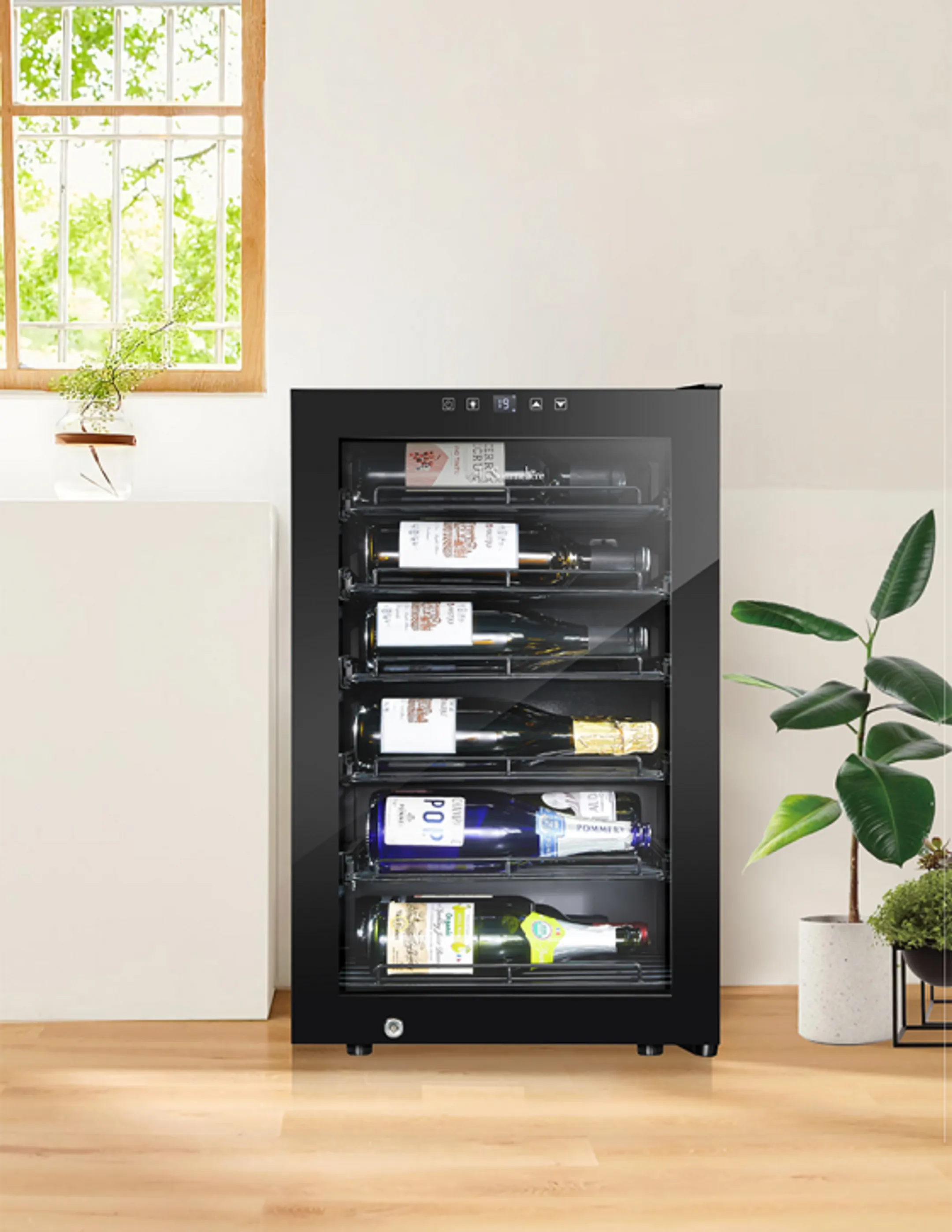 La Sommelière COLLECTION Wine Cellar - 22 bottles - Black image