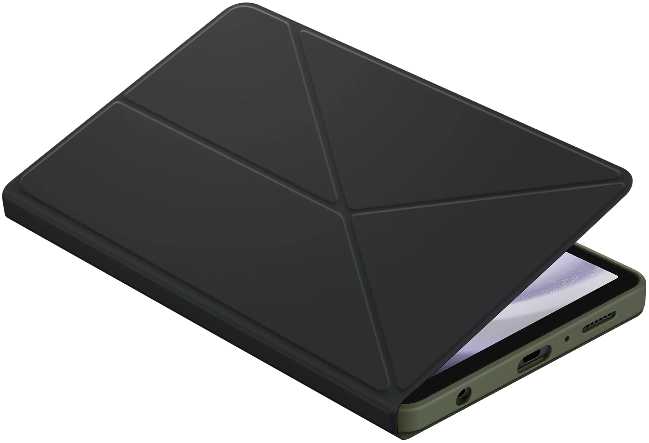 Samsung Book Cover Hybride Hülle für Galaxy Tab A9 - Schwarz image