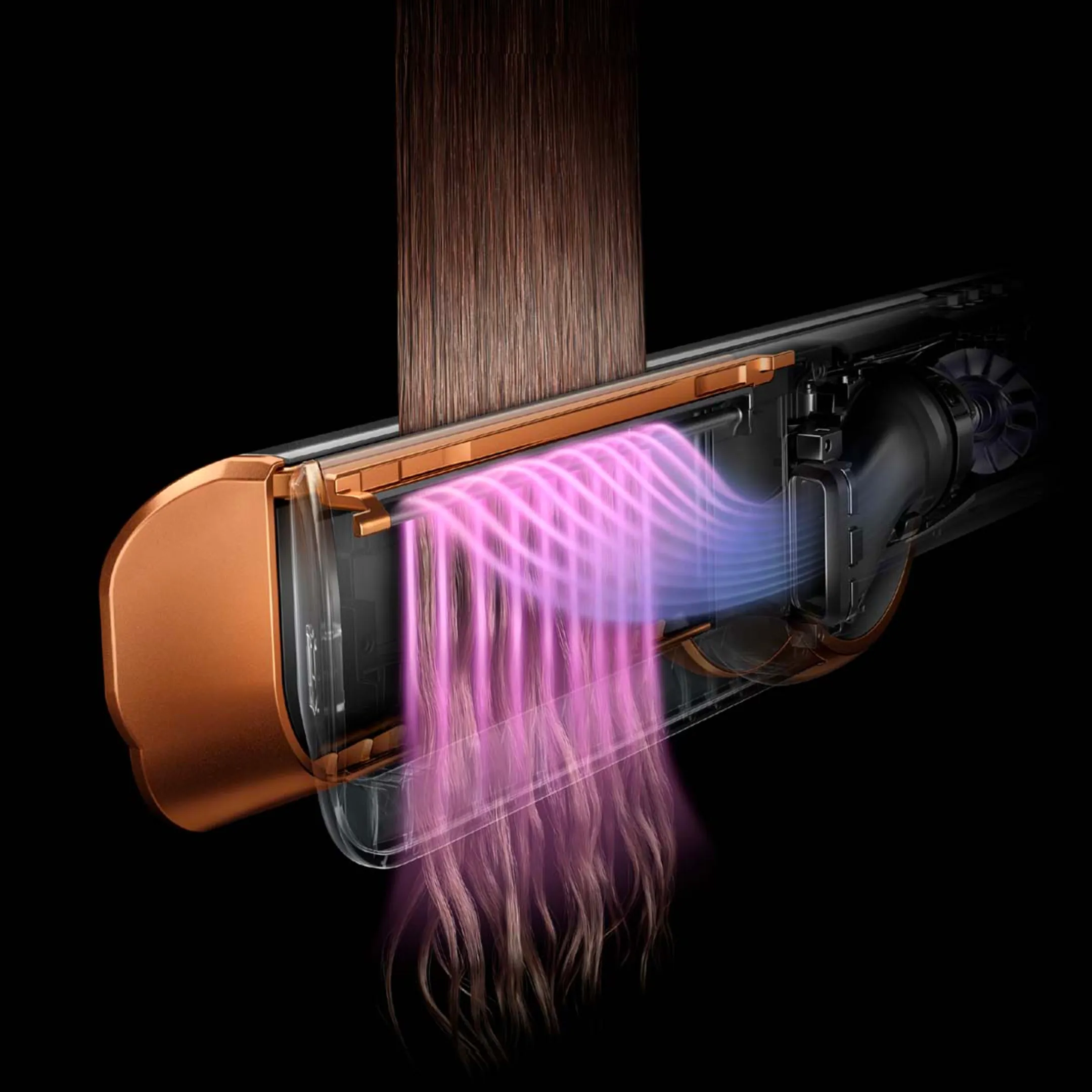 Dyson Lisseur Airstrait - Nickel/Cuivré image
