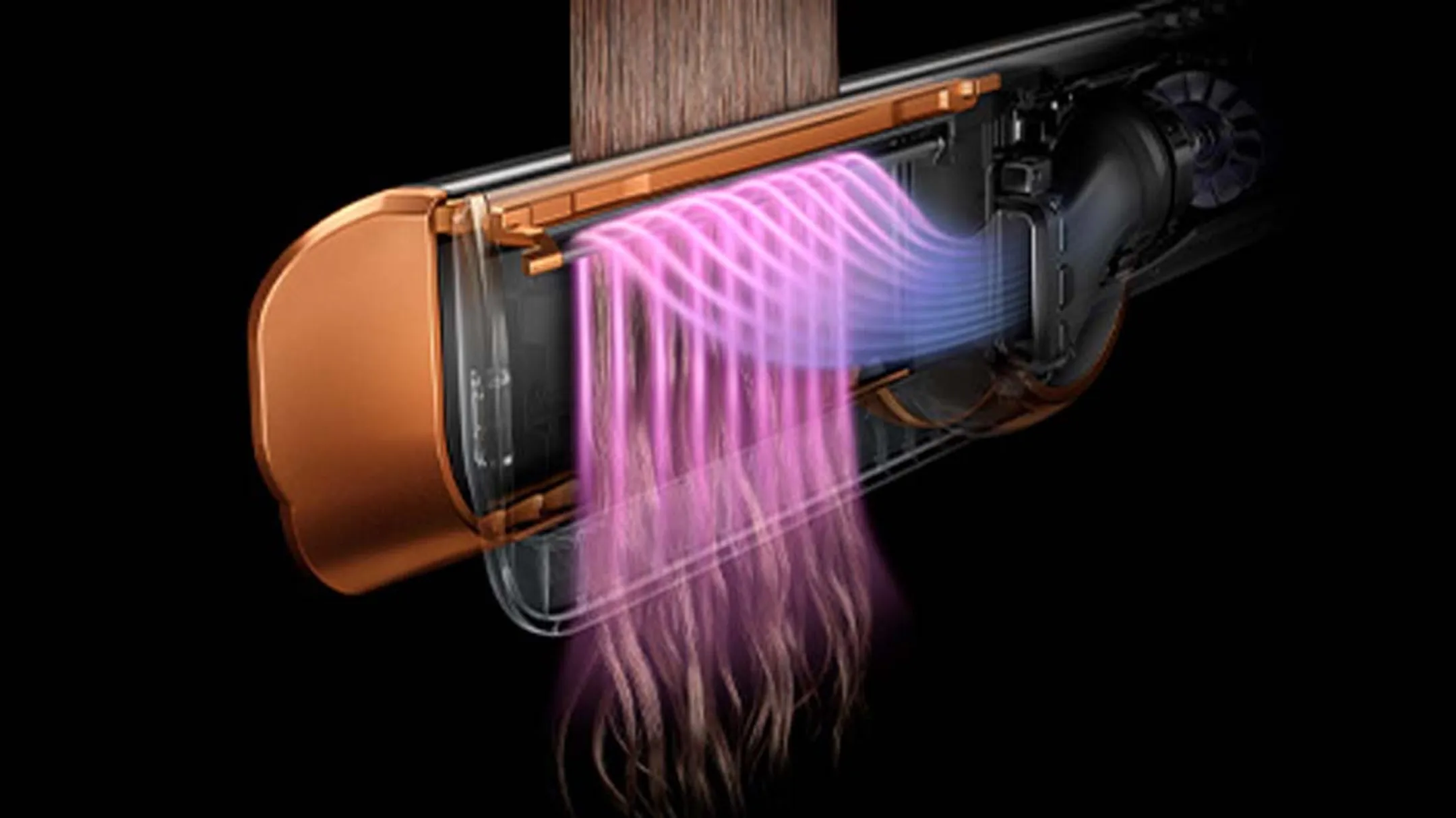 Dyson Lisseur Airstrait - Nickel/Cuivré image