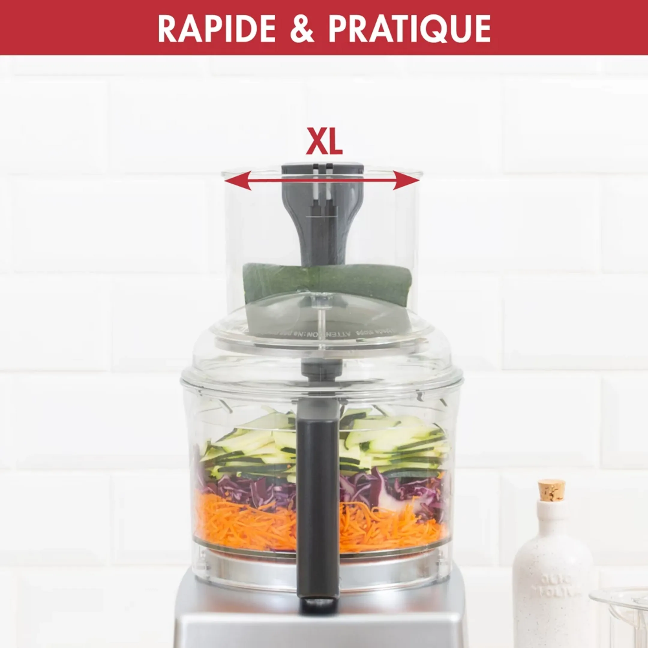 Magimix Robot multifonction CS 5200XL Premium - Chrome Brillant image