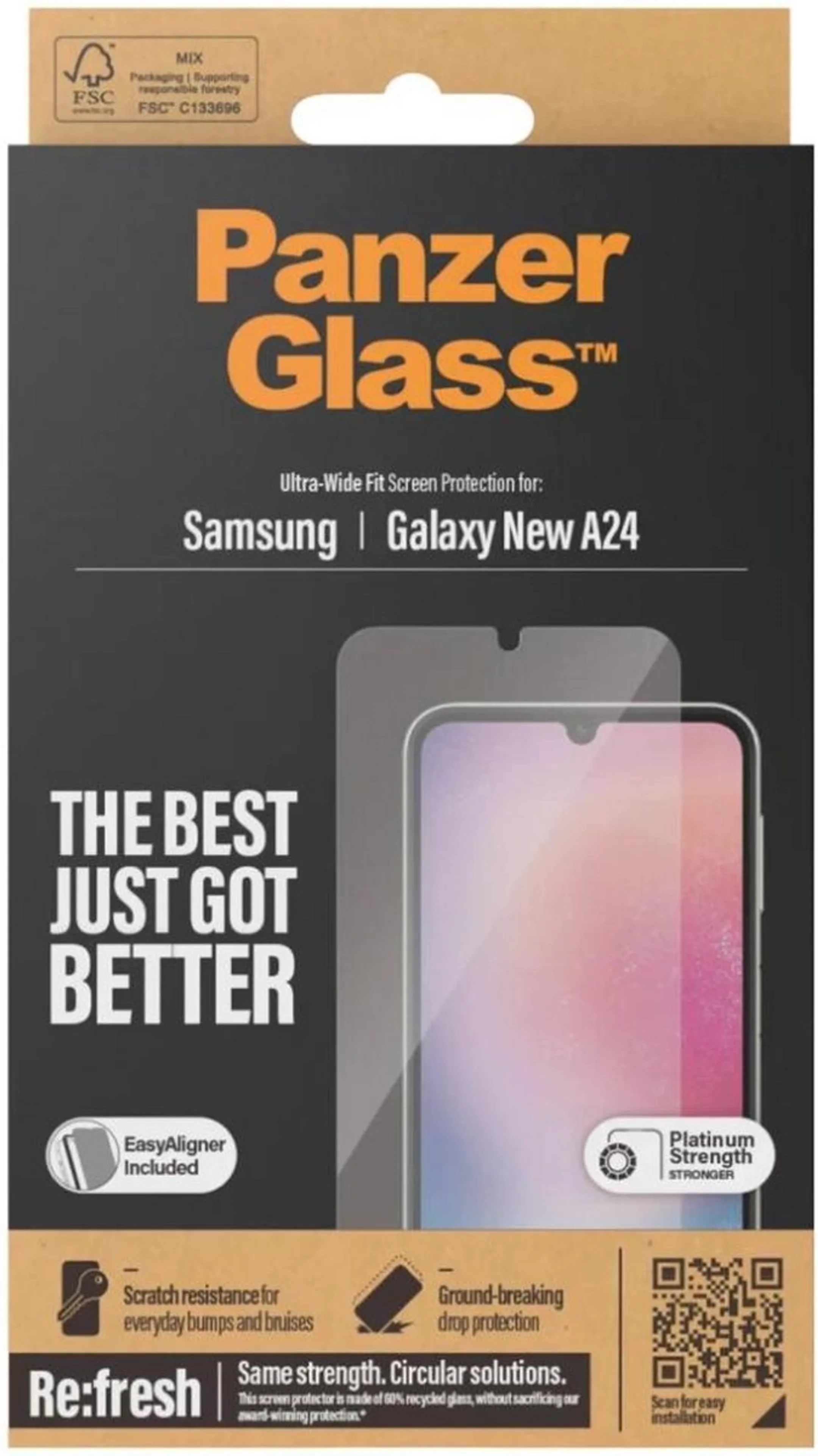 Protection écran Galaxy A25 5G Ultra-Wide