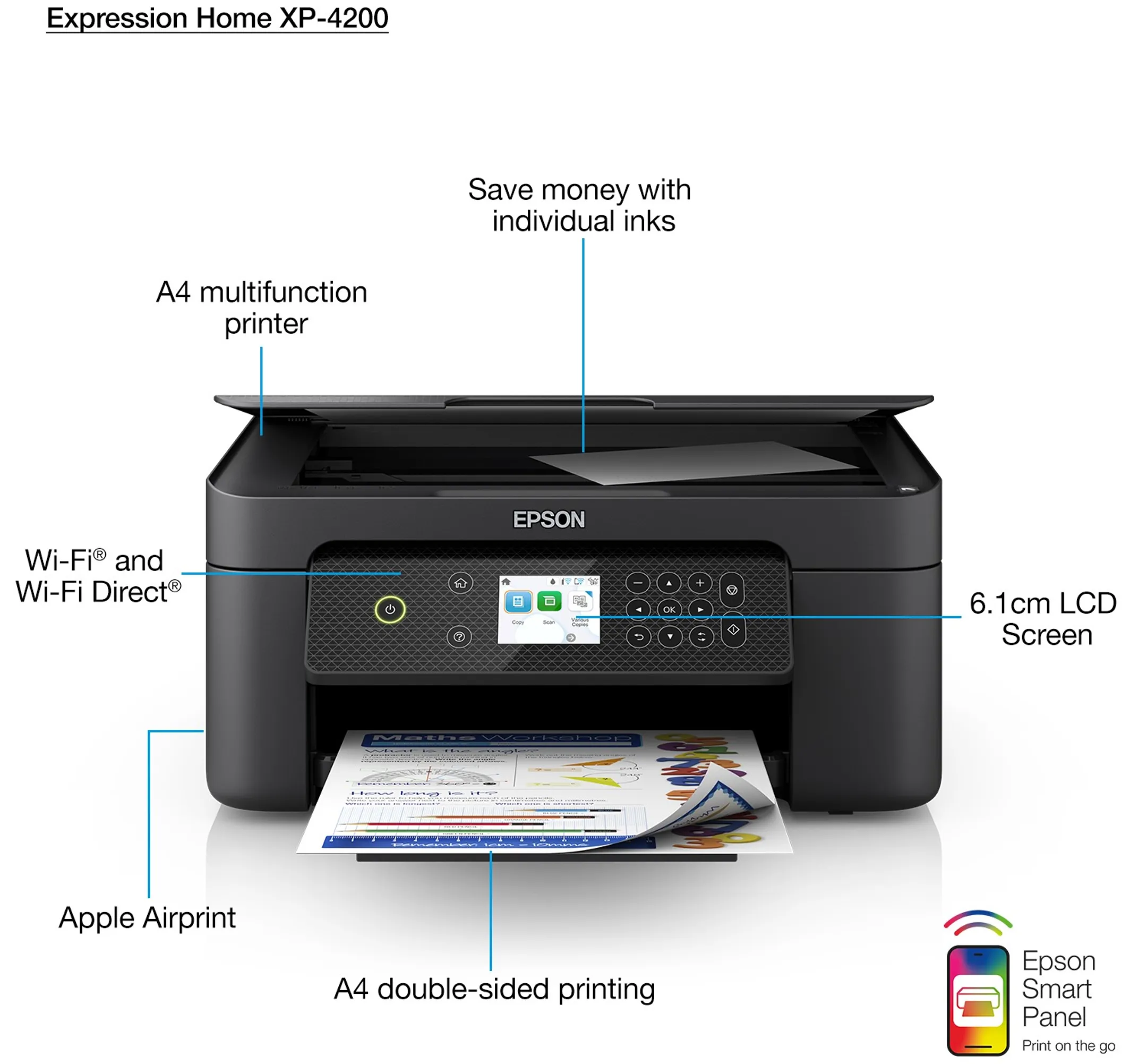 Epson Imprimante Multifonction Expression Home XP-4200 - Noir image
