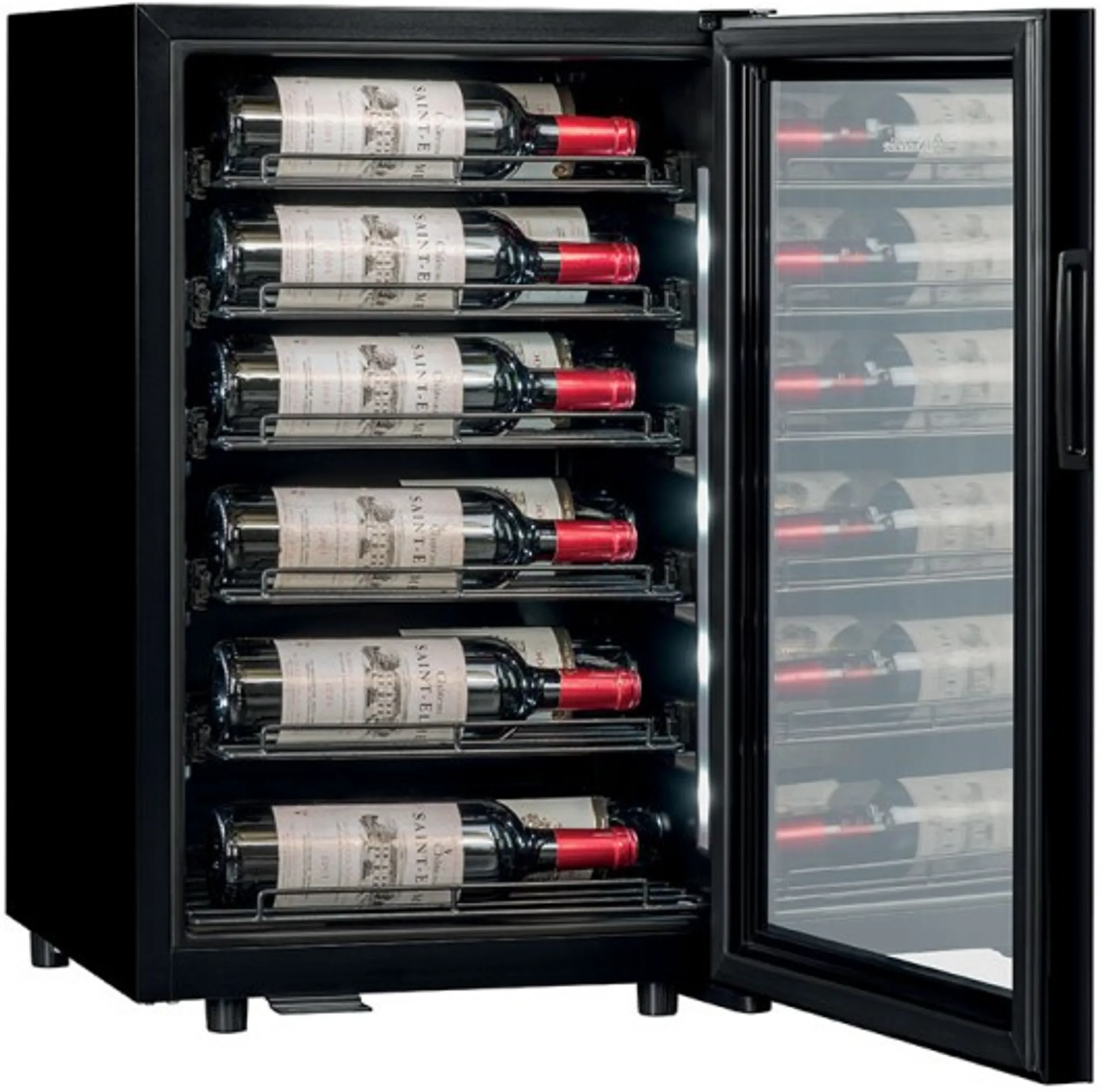 La Sommelière COLLECTION Wine Cellar - 22 bottles - Black image