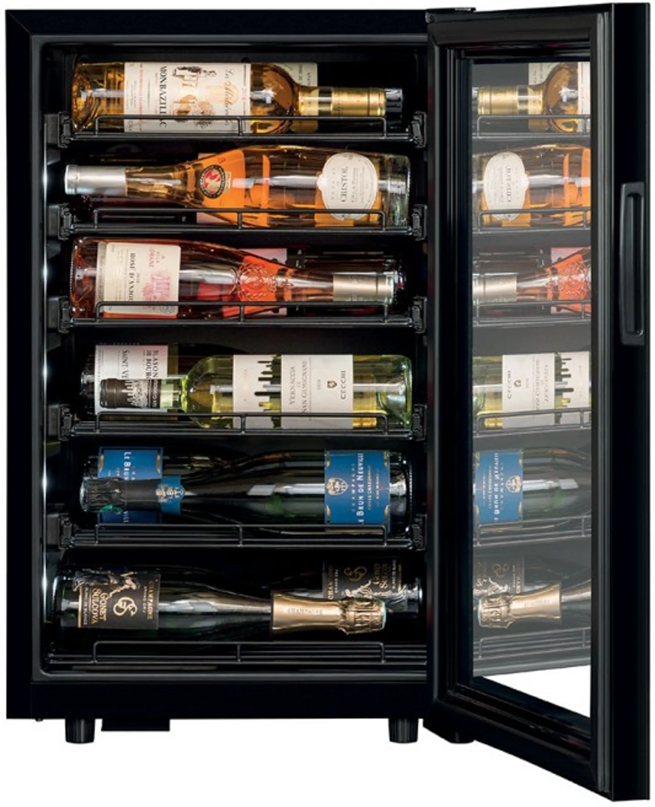 La Sommelière COLLECTION Wine Cellar - 22 bottles - Black image