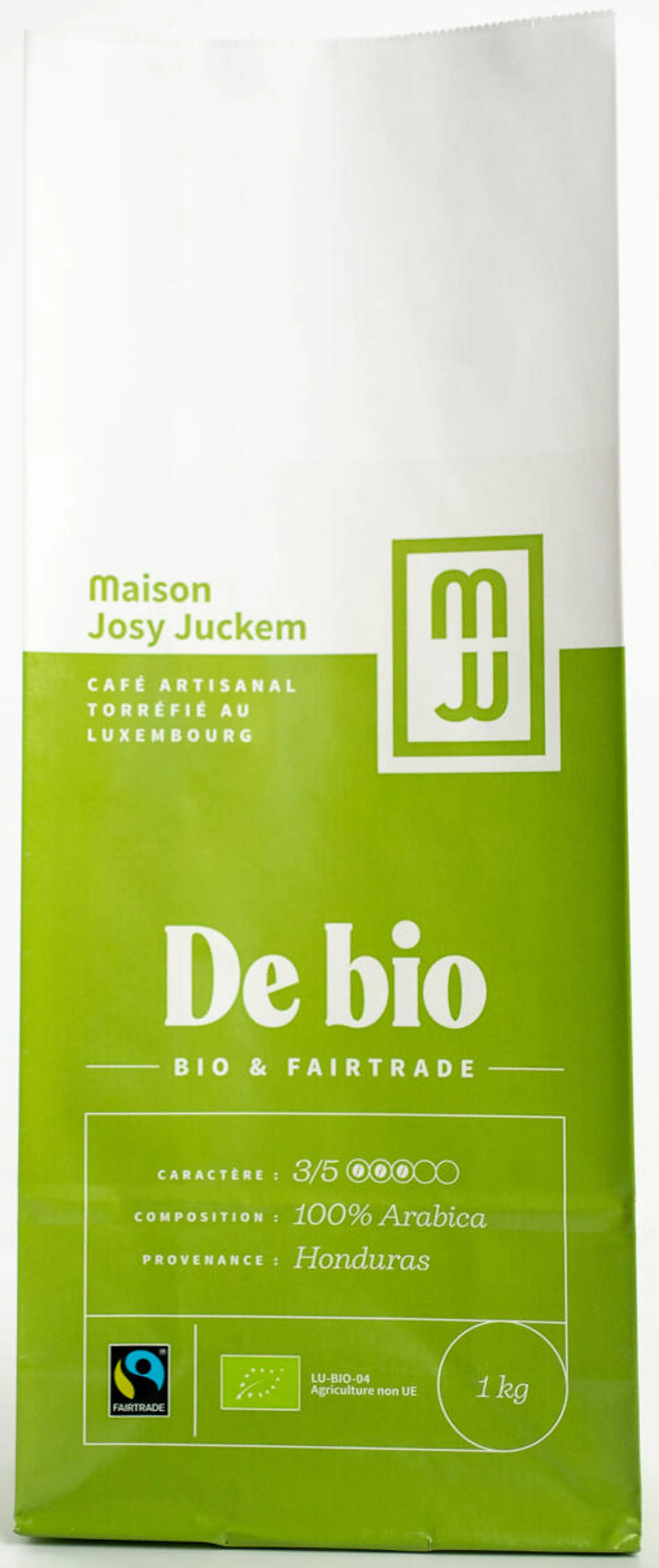 JOSY JUCKEM Café en grain Juca De bio - Bio & Fairtrade - 1Kg image