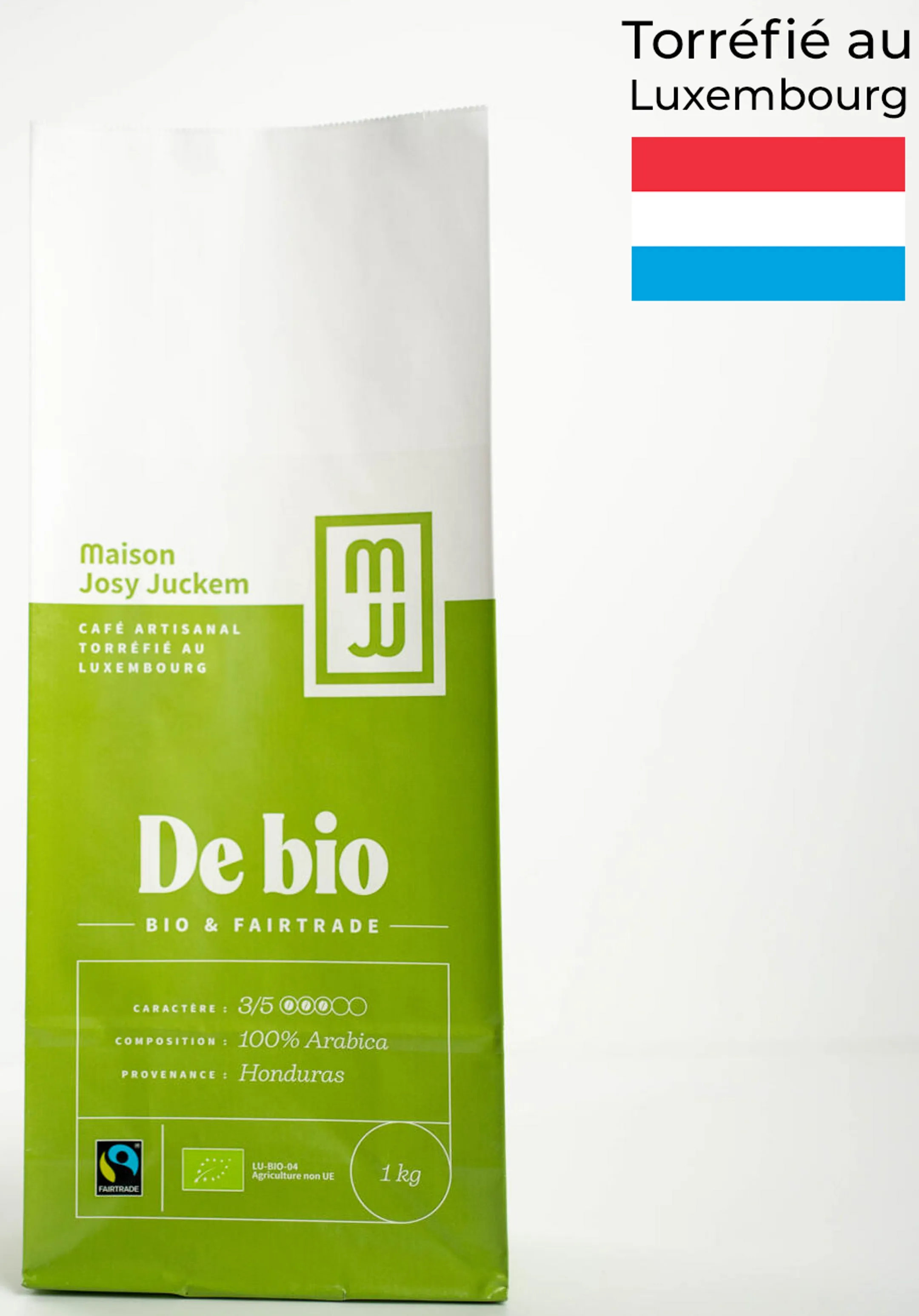 Café en grain Juca De bio - Bio & Fairtrade - 1Kg