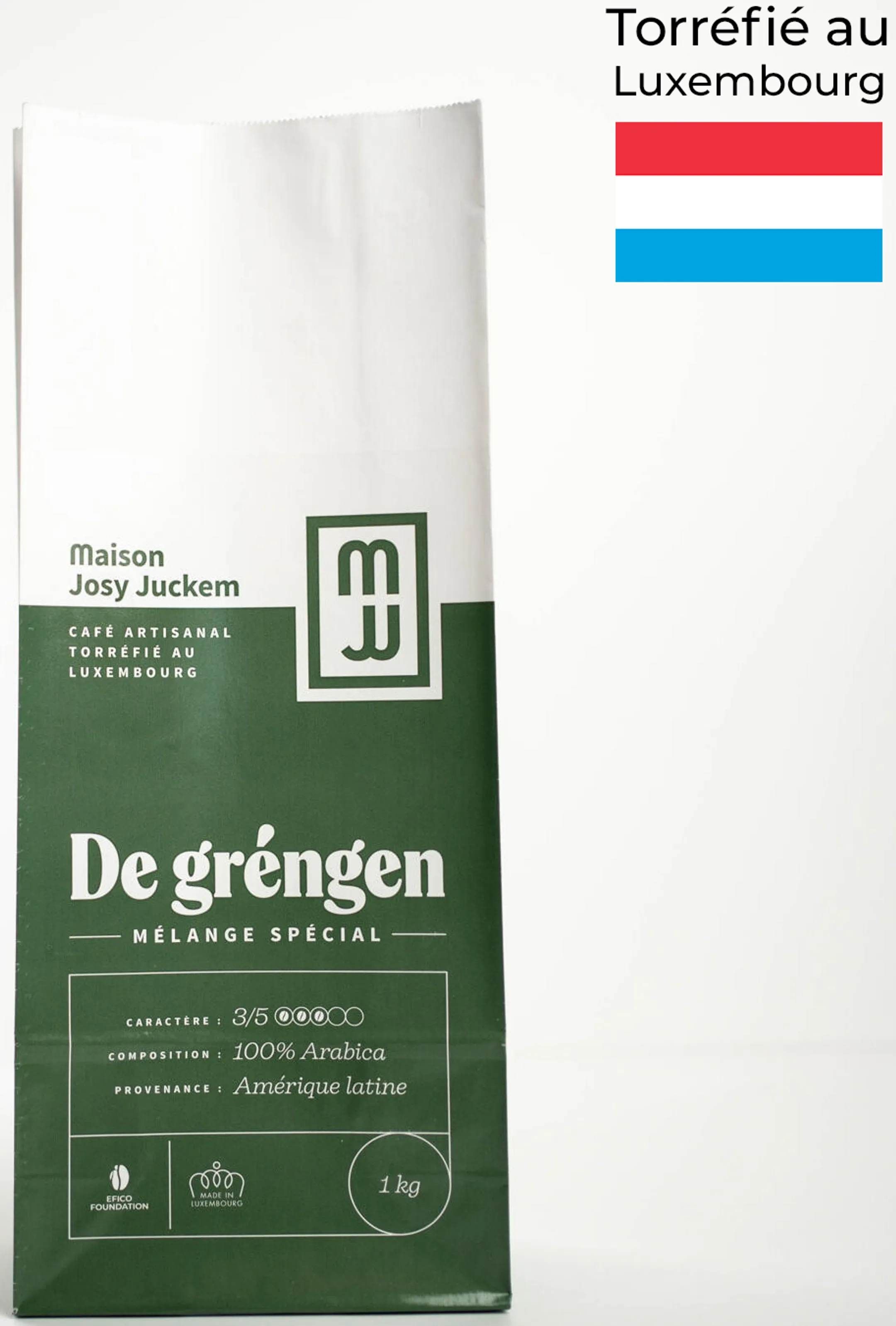 Café en grain Juca De gréngen - Mélange spécial - 1Kg