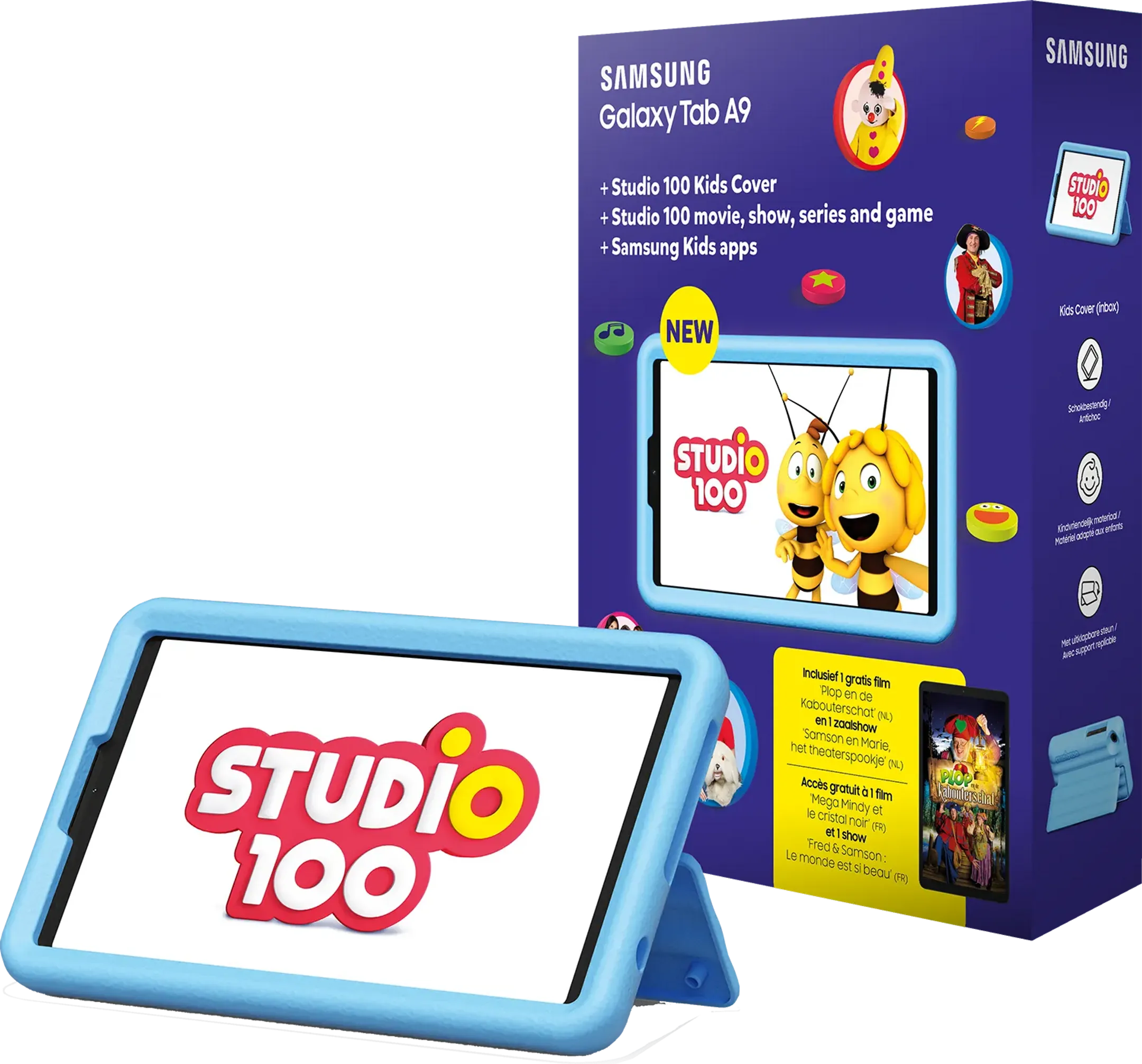 Samsung Tablette Galaxy Tab A9 Studio 100 Kids Edition - 64Go image