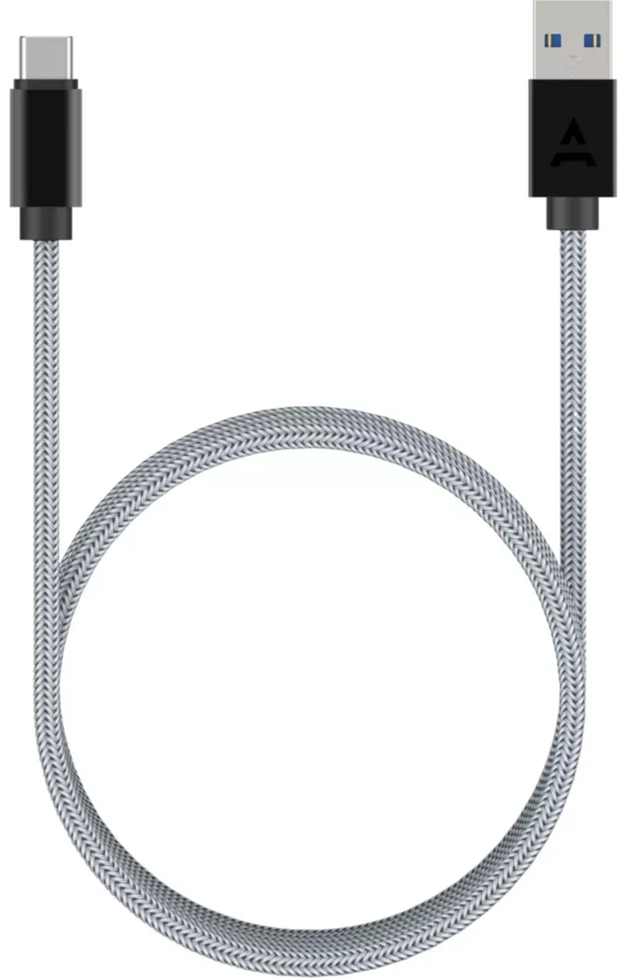 Cable USB-A vers USB-C - 2m - Gris