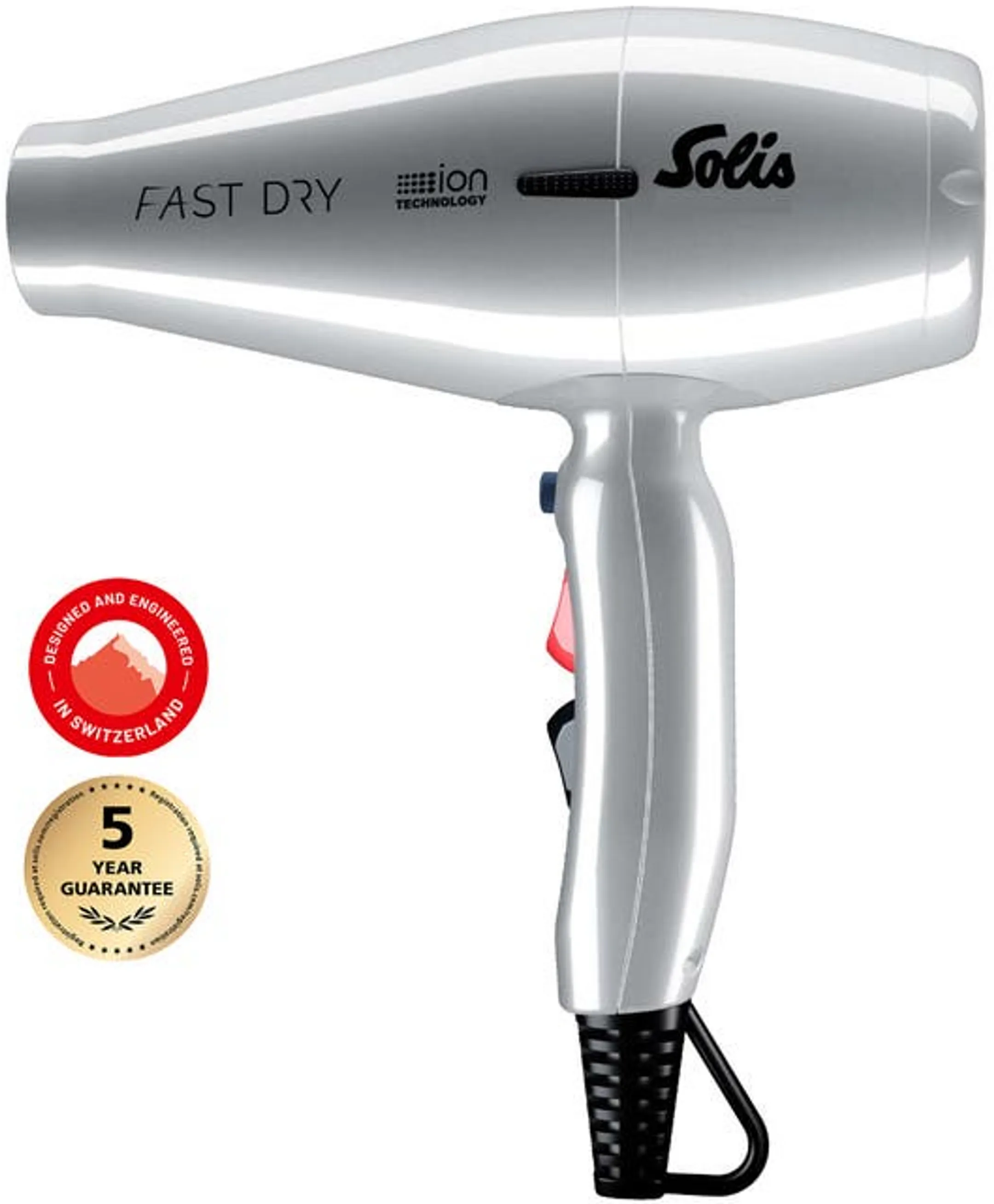 Sèche-cheveux Fast Dry 360° Ionic - Argent