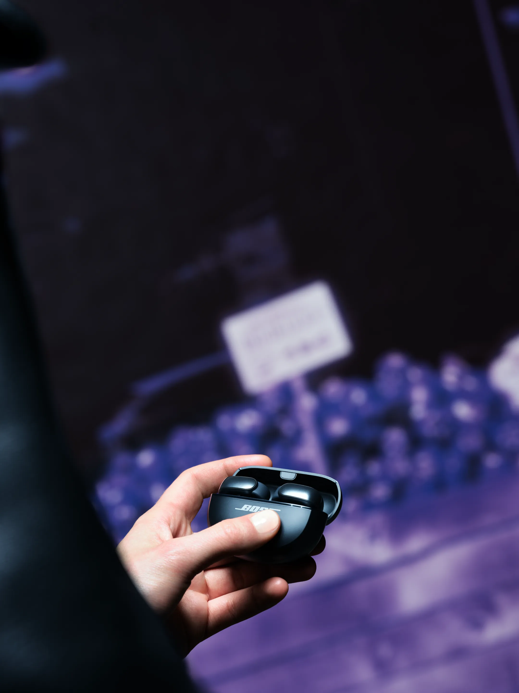 Bose Kabellose Open-Ear-Kopfhörer Ultra - Schwarz image