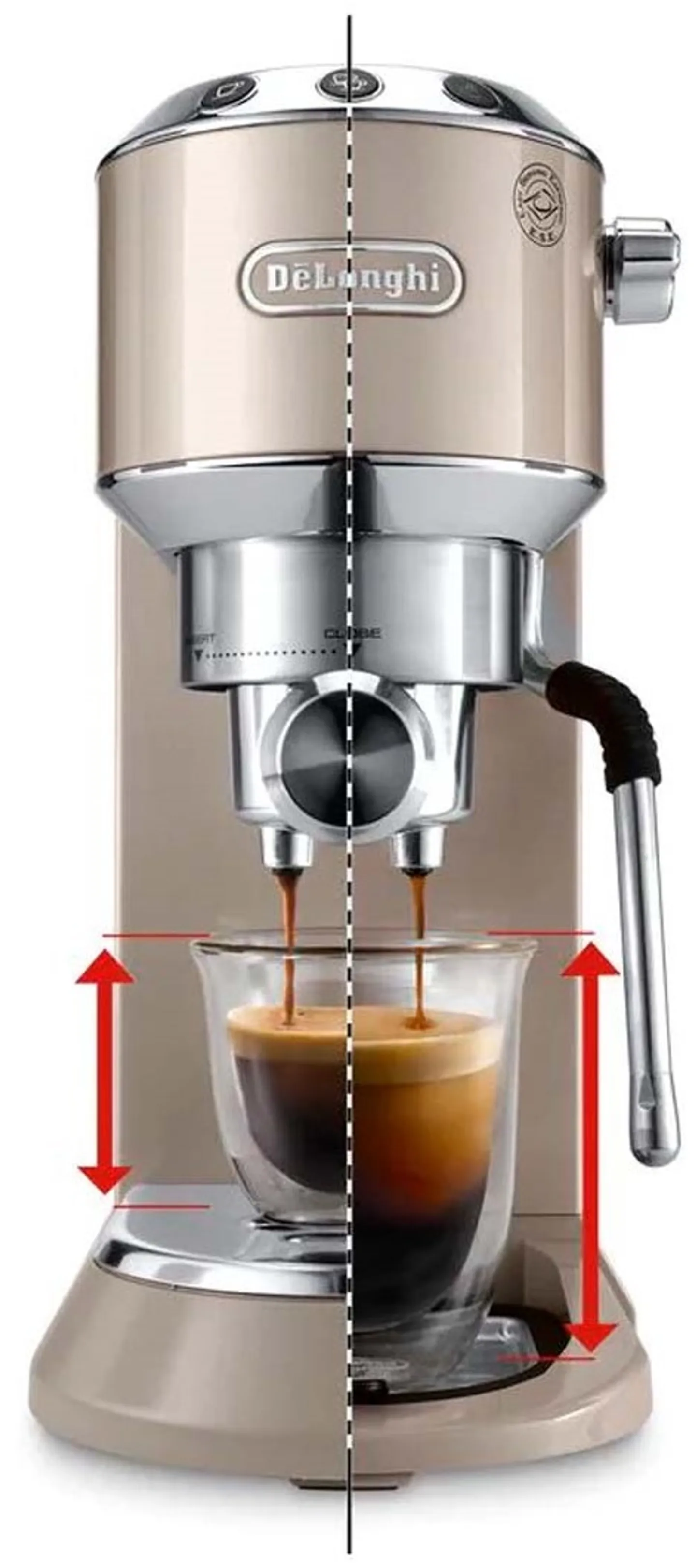 Machine à expresso Delonghi Dedica Arte EC885.BG Hifi.lu